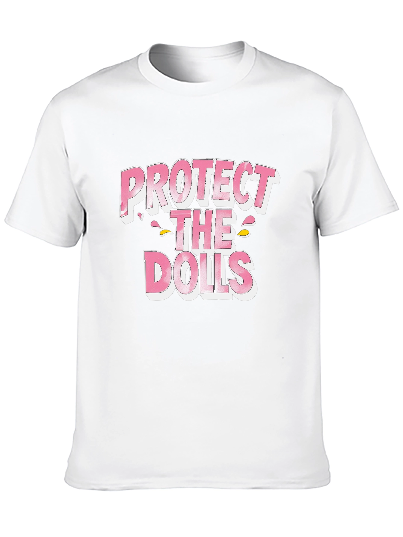 Black Protect The Dolls Graphic T-Shirt view 10