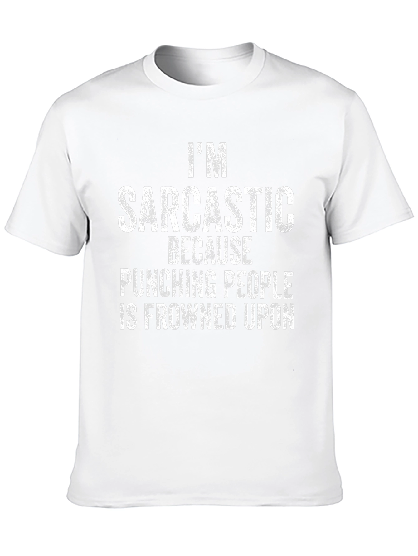 Black Sarcastic Humor Graphic T-Shirt view 10