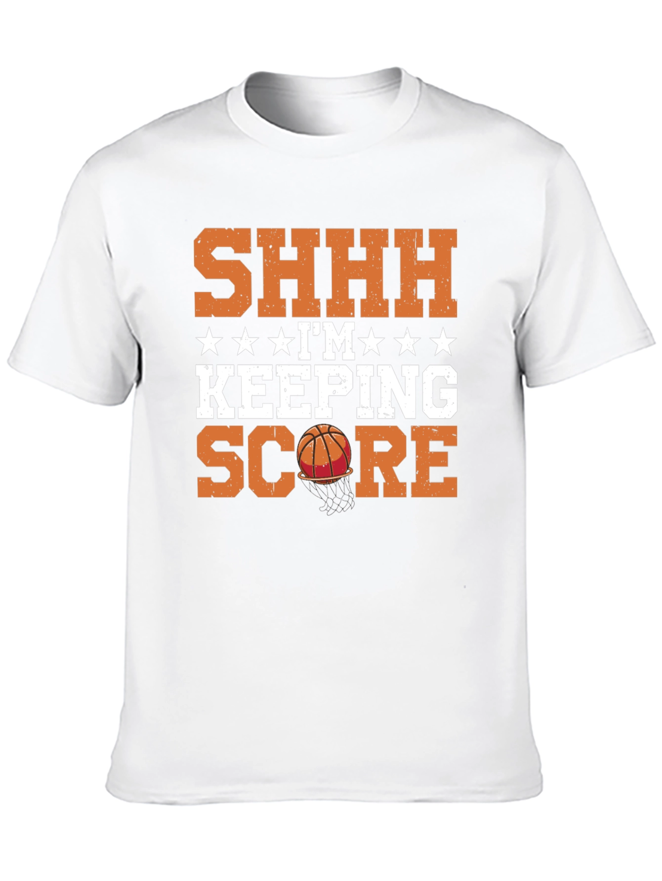 Black Basketball Score Keeper T-Shirt view 10