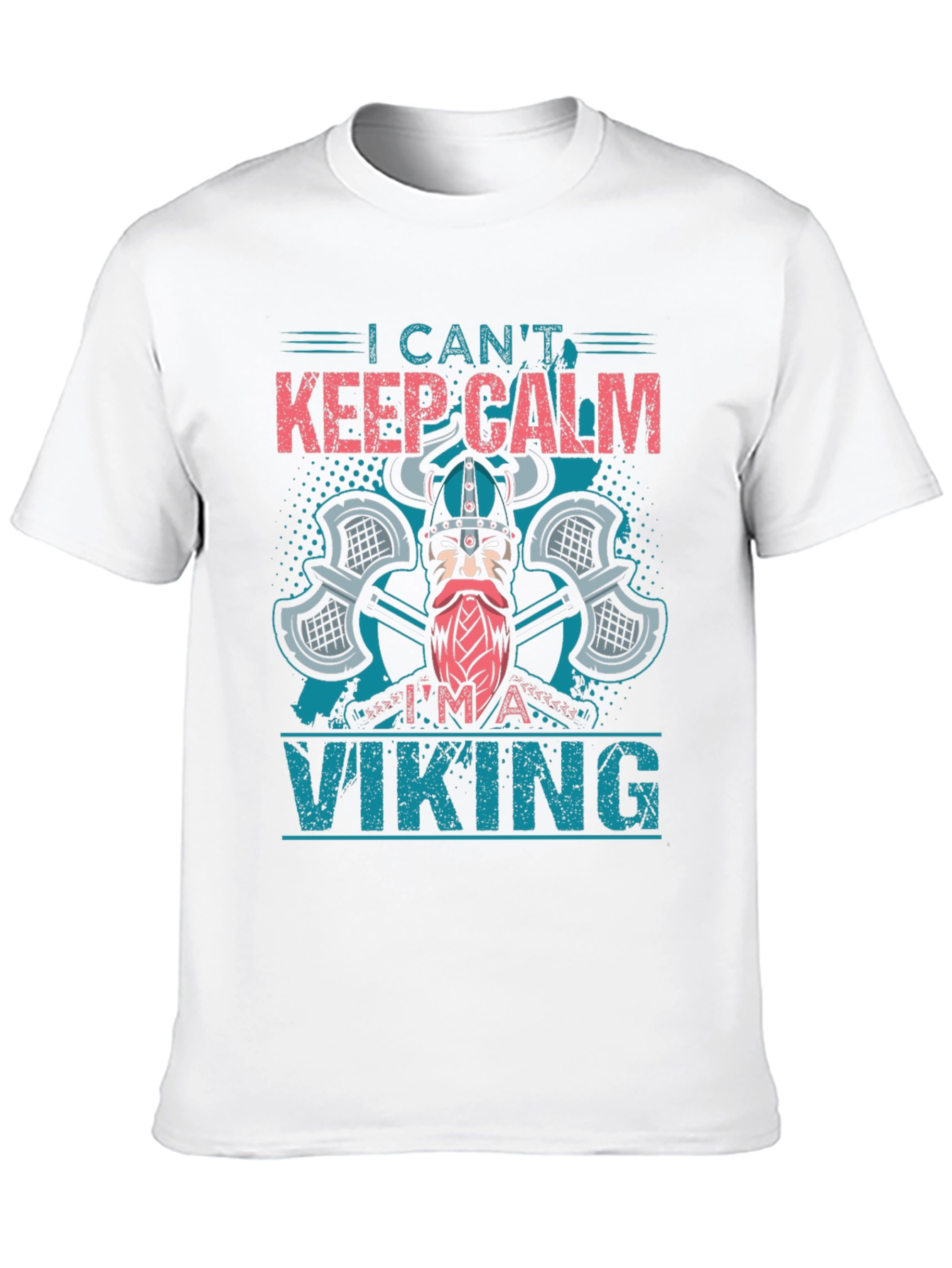 Black Viking Graphic T-Shirt - I Can't Keep Calm! view 10