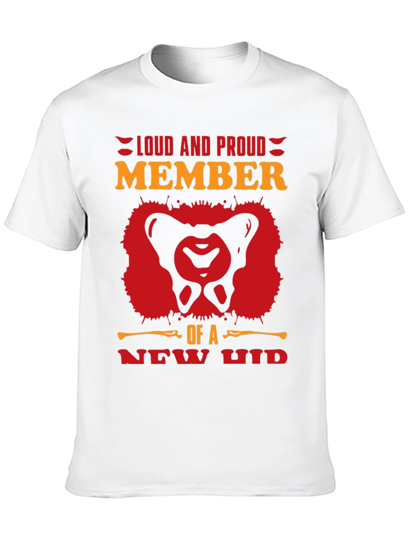 Black Loud and Proud Member T-Shirt - New Hip view 10
