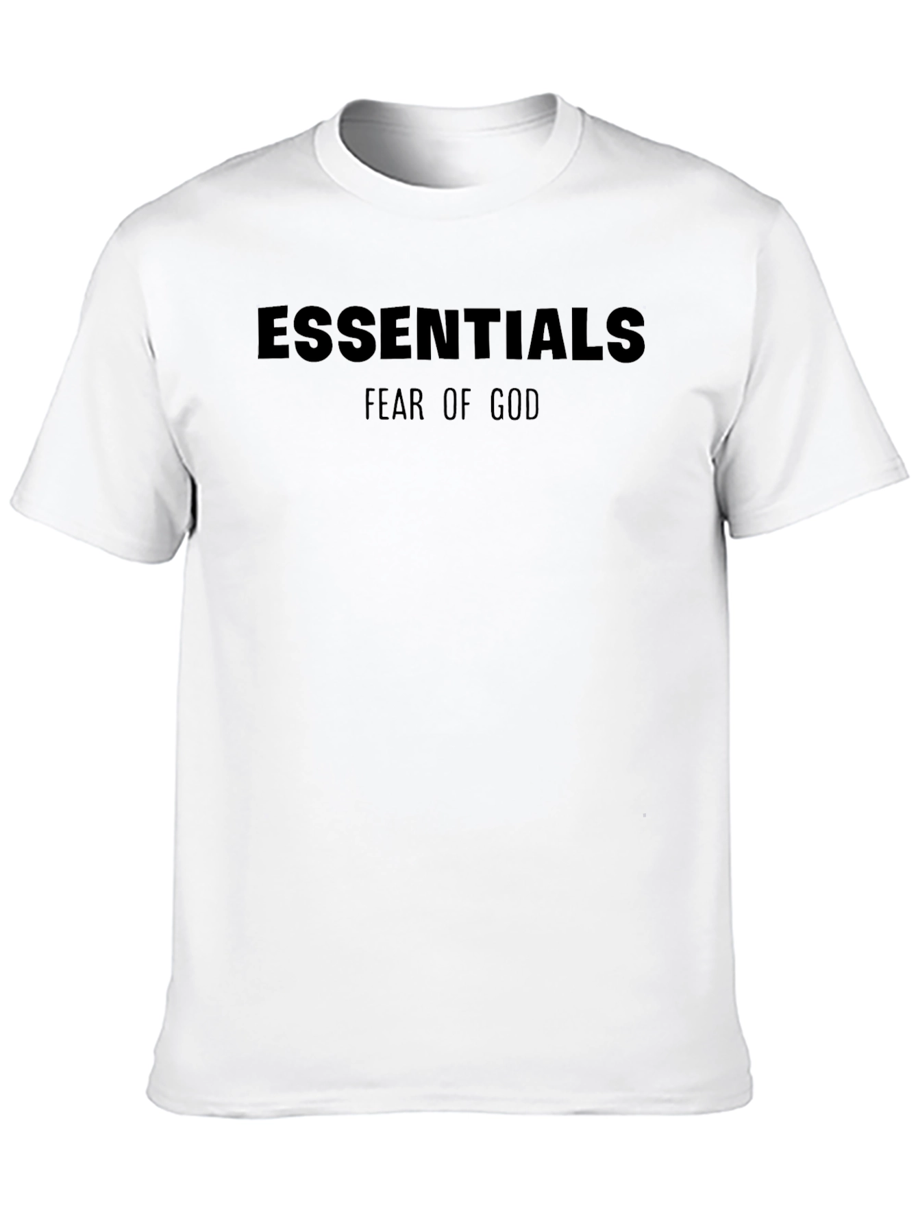 Black Essentials Fear of God T-Shirt view 10