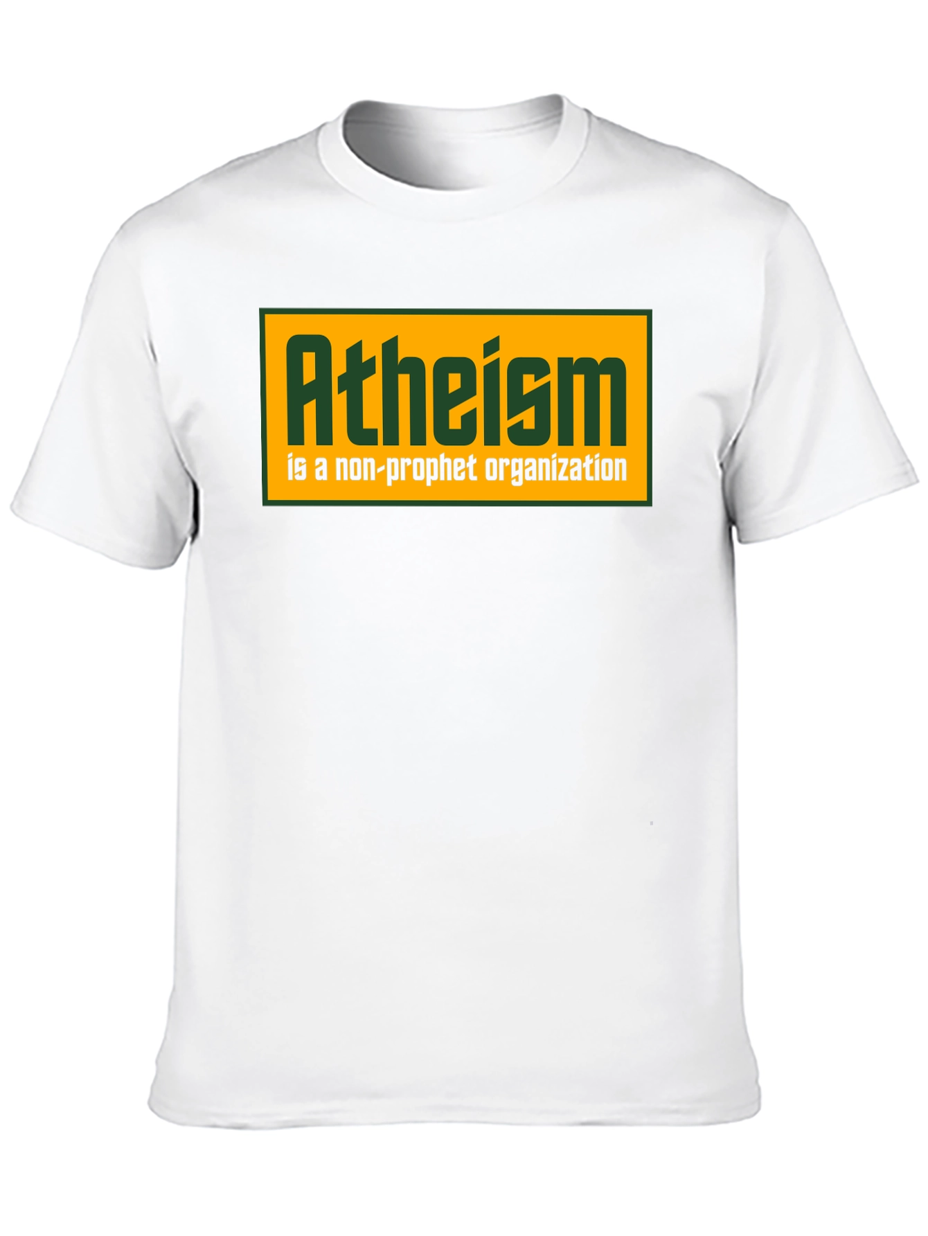 Black Atheism Non-Profit Graphic Tee - Mens view 10