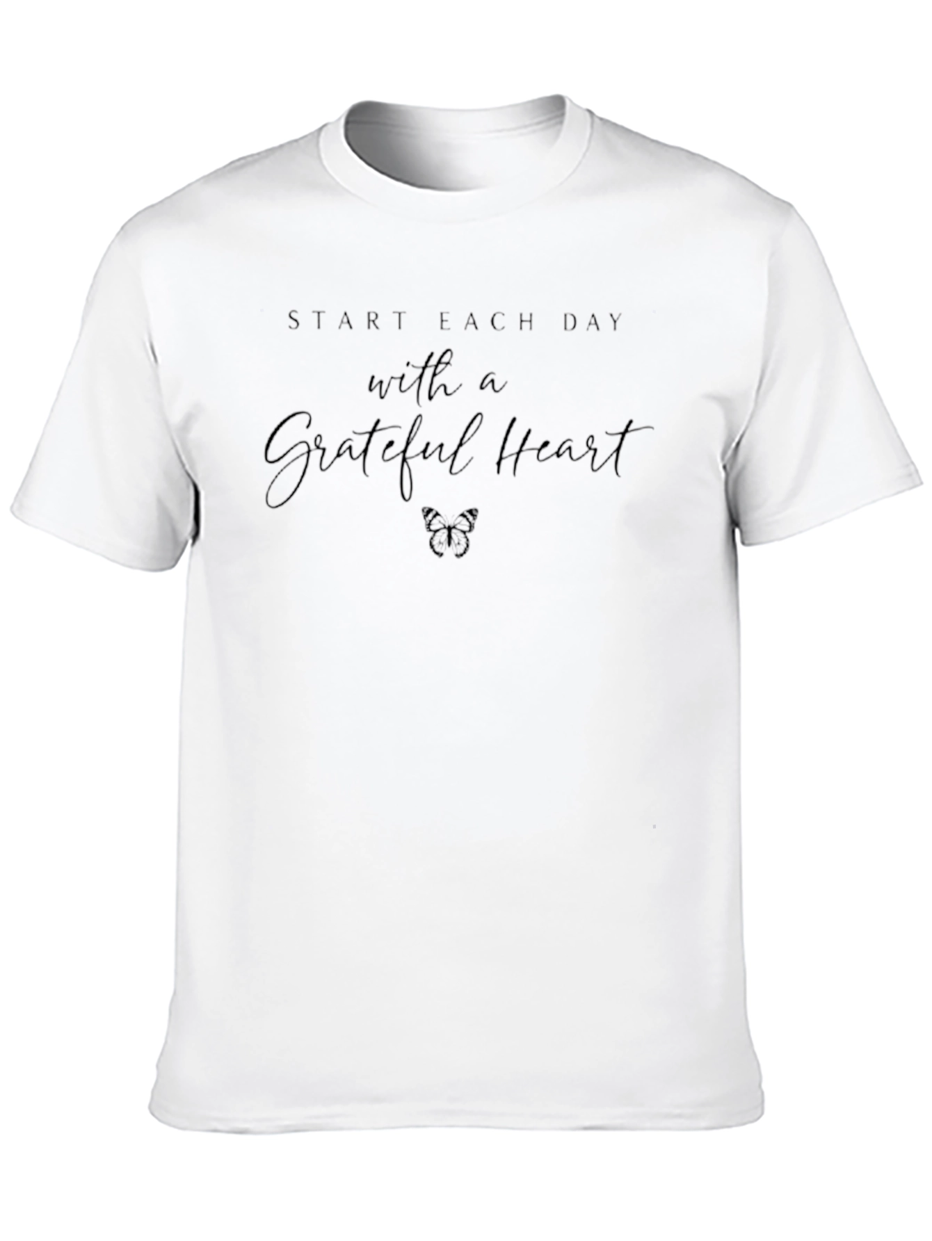 Grateful Heart Graphic Tee - Stylish Comfort - 10