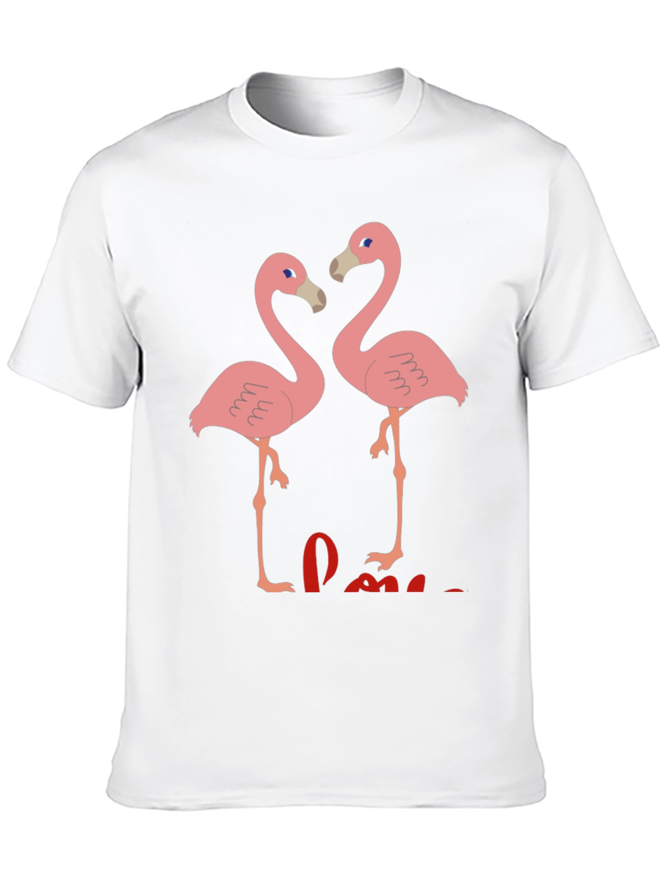 Black Flamingo Love T-Shirt view 10