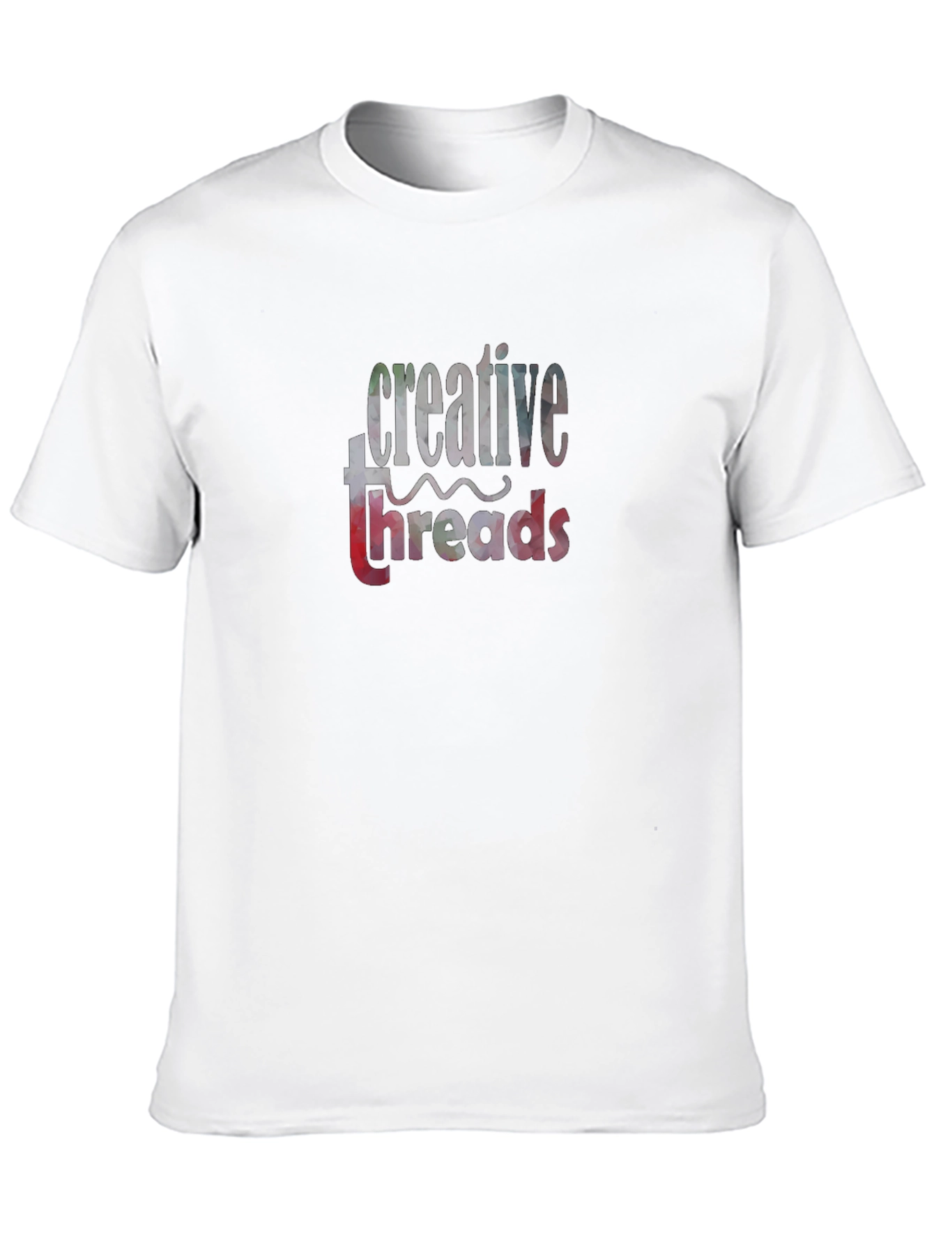 Black Creative Threads Graphic Tee - Stylish Black T-Shirt view 10