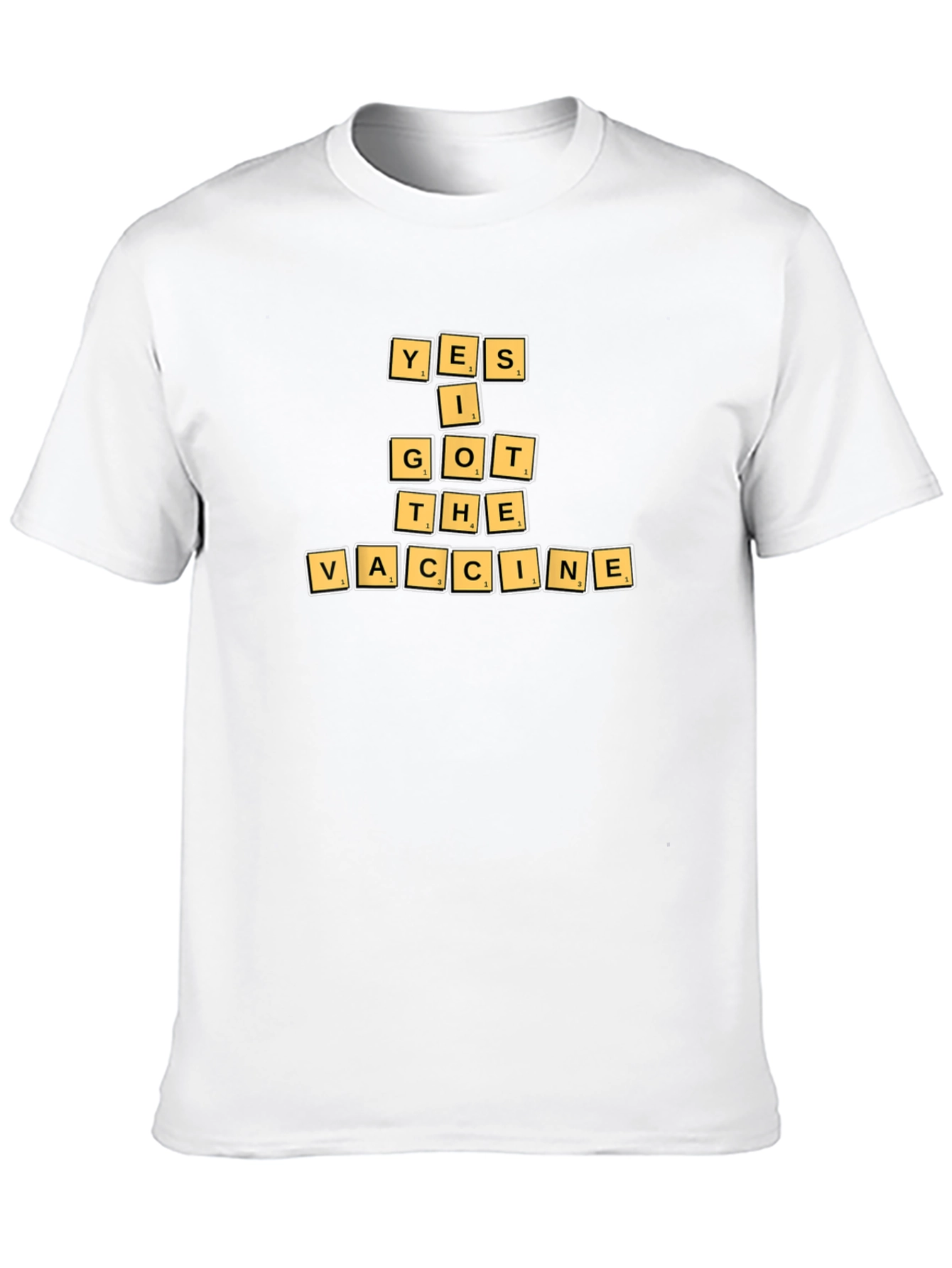 Black Yes I Got The Vaccine T-Shirt view 10