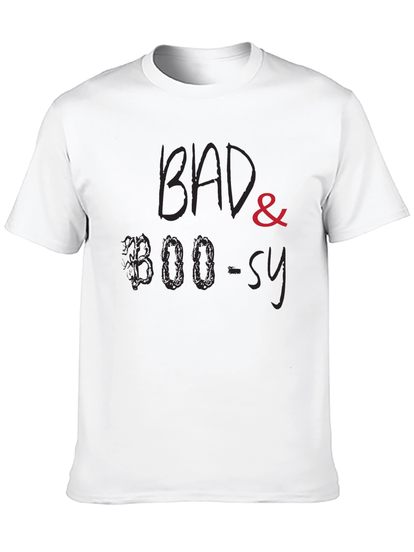 Black Bad & Boosy Graphic T-Shirt view 10