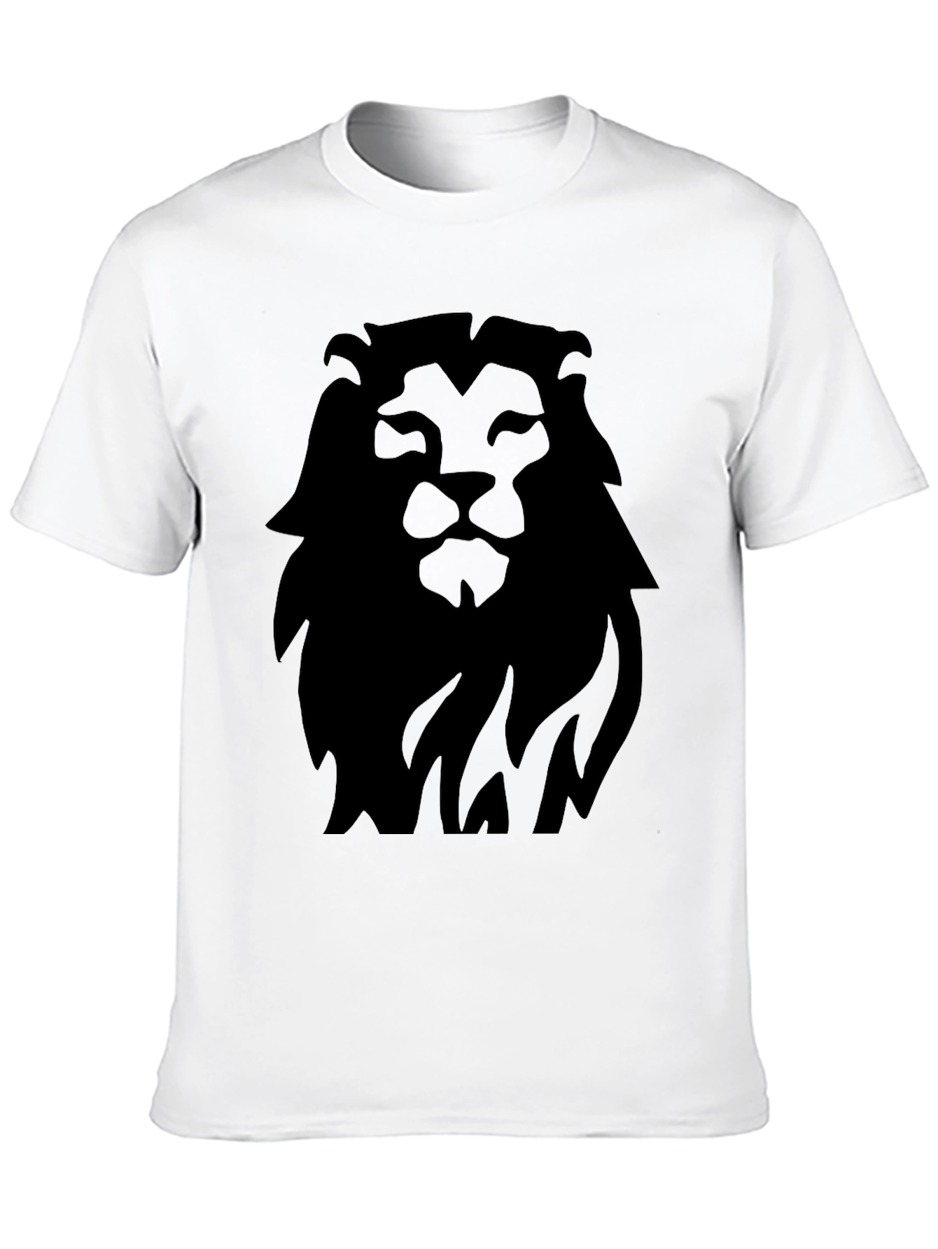 Black Lion Graphic Tee - Bold Black Print view 10
