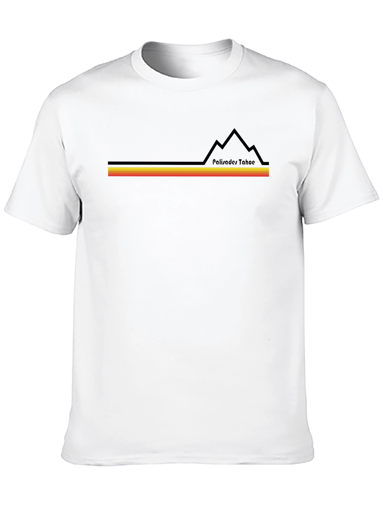 Black Palisades Tahoe Graphic Tee - Retro Style view 10