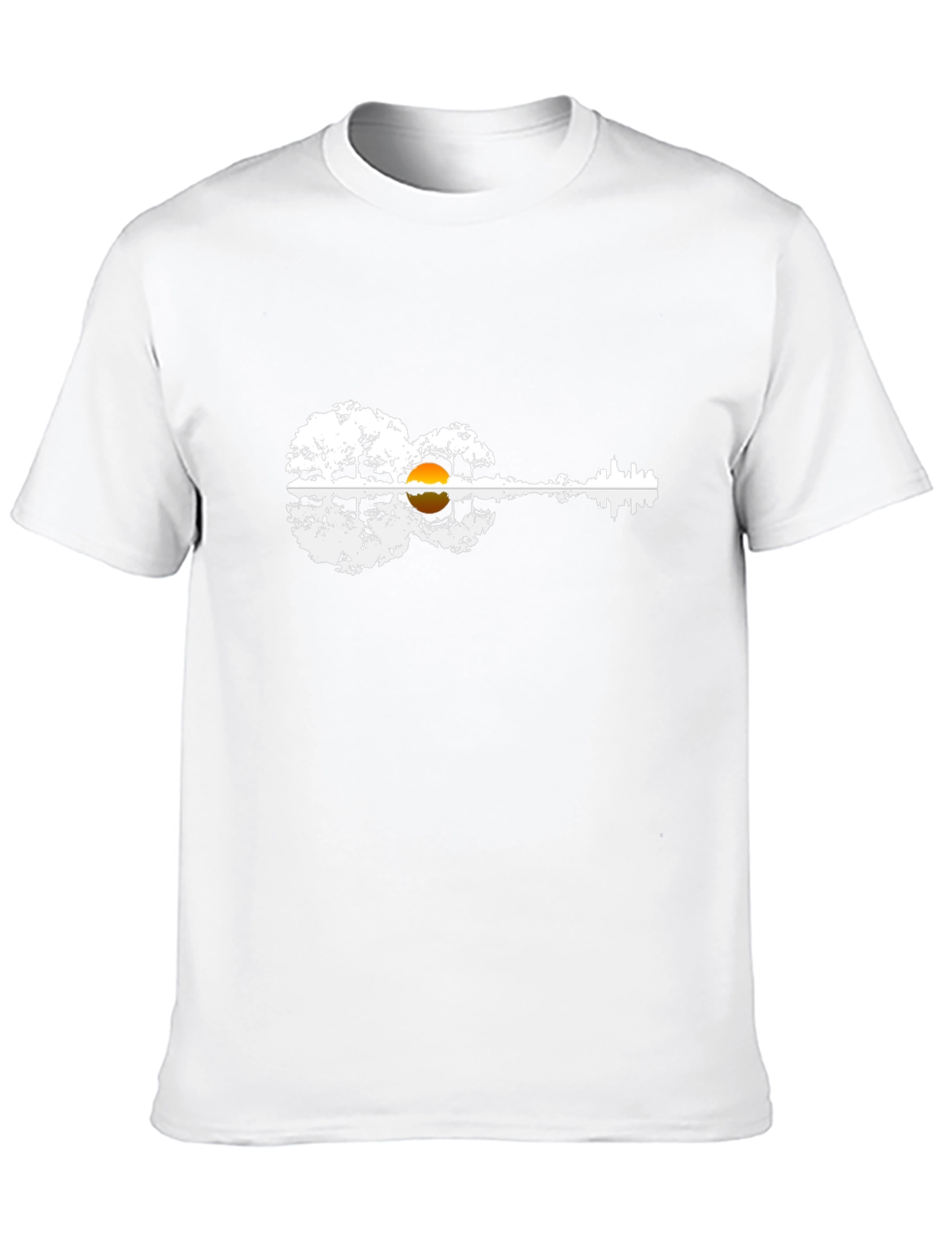 Guitar Landscape Graphic Tee - 10