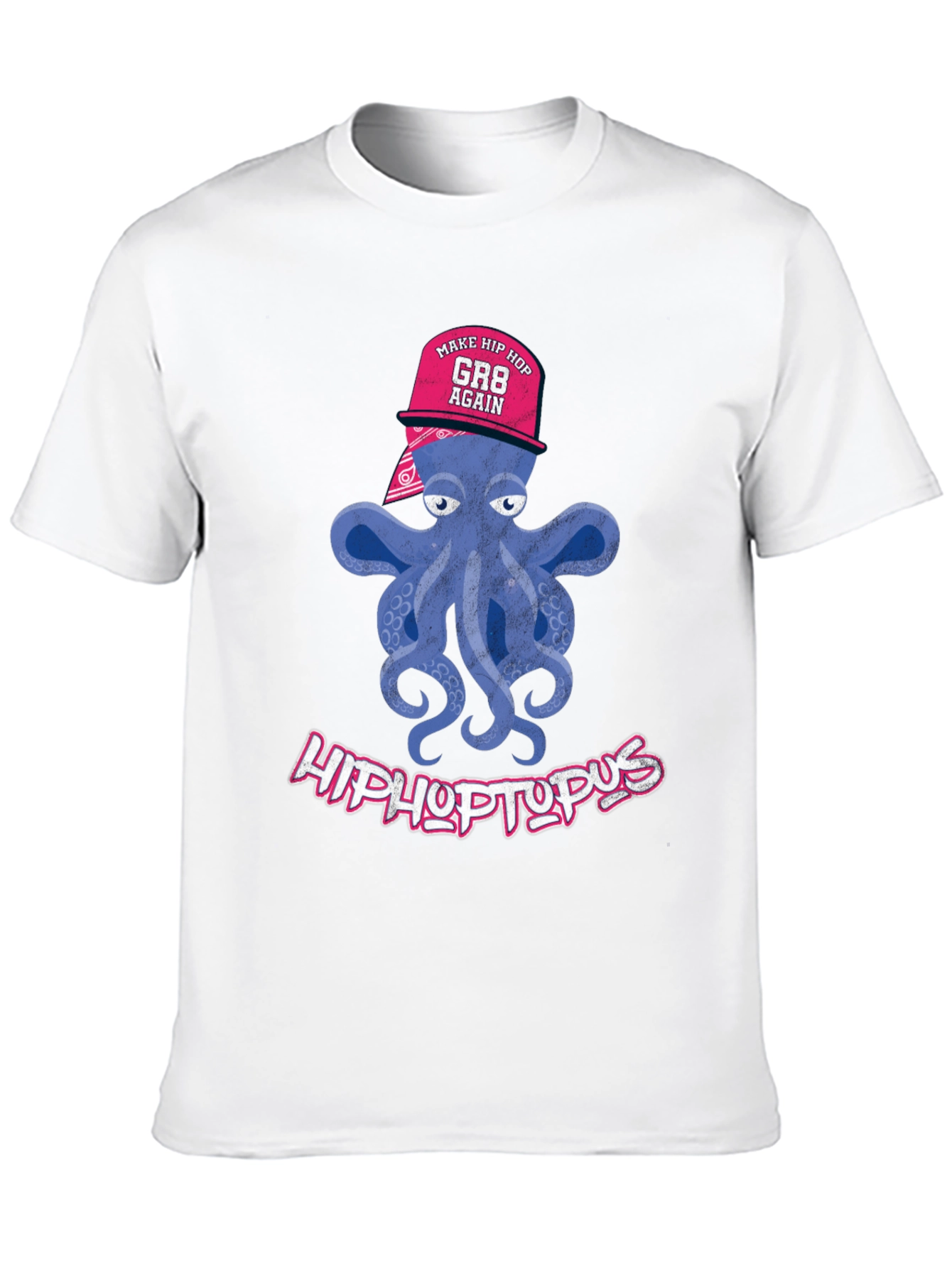 Black HipHoptopus T-Shirt view 10