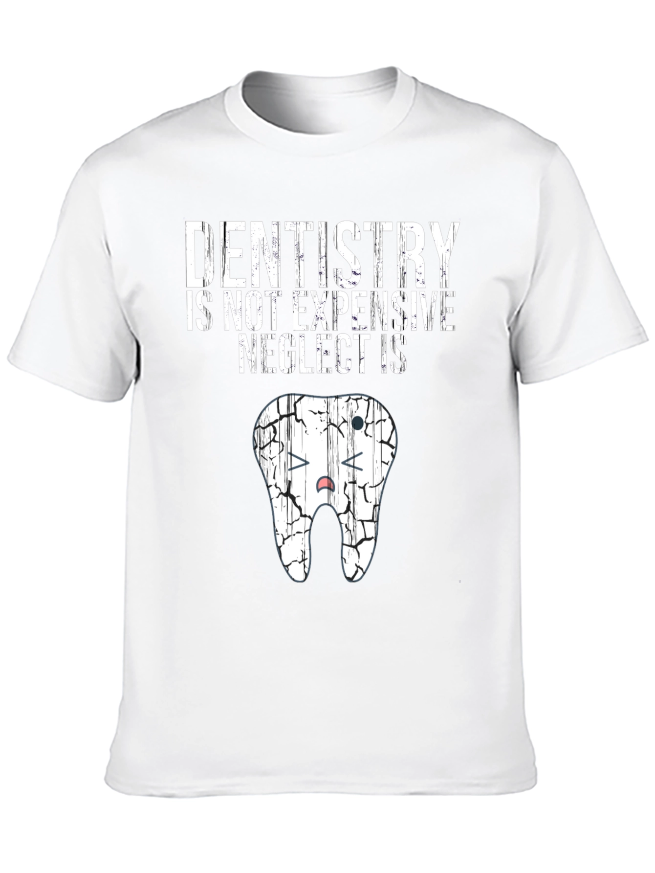 Black Dentistry Neglect Funny Graphic Tee view 10