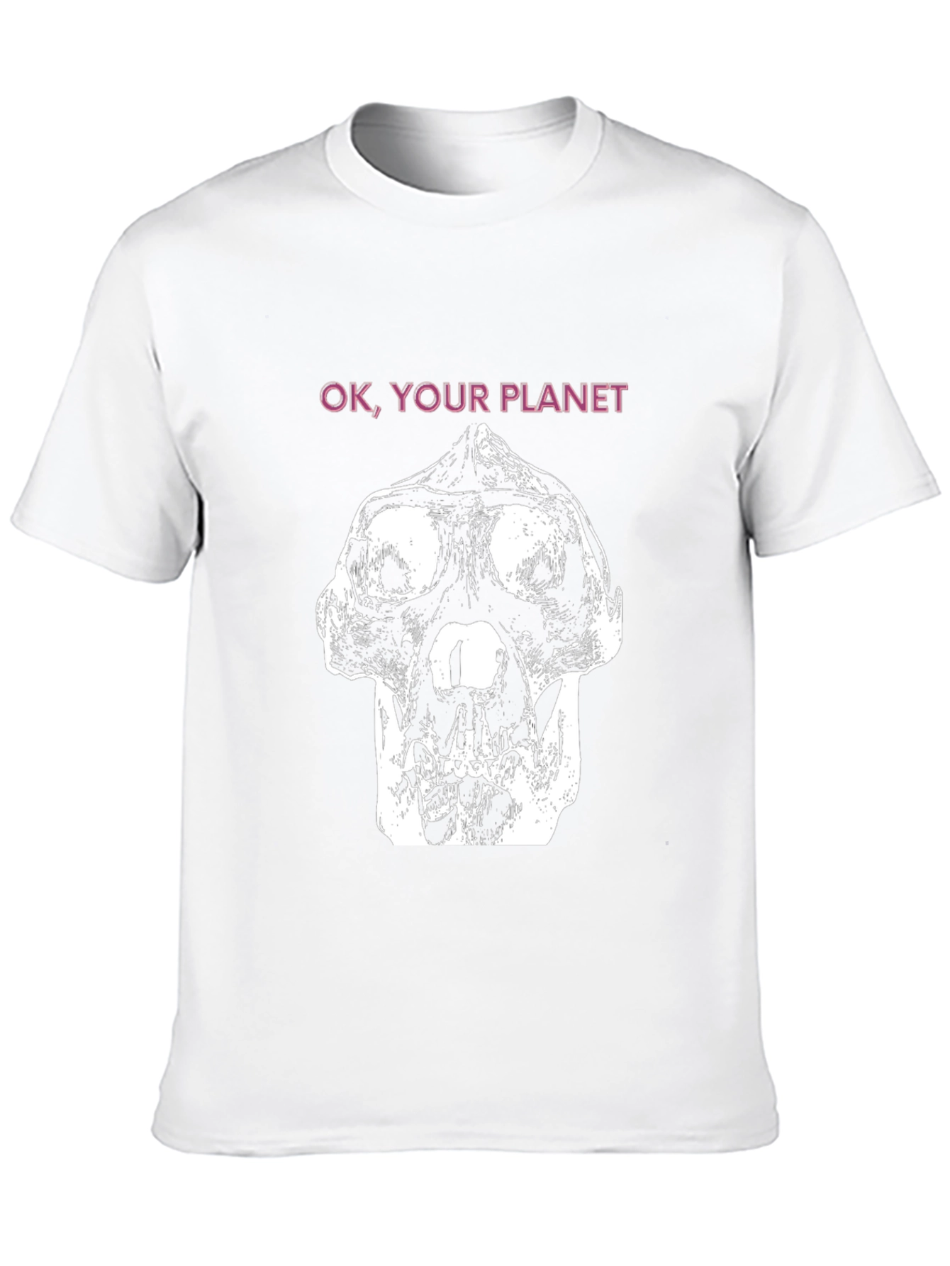 Black Ok, Your Planet Graphic Tee view 10