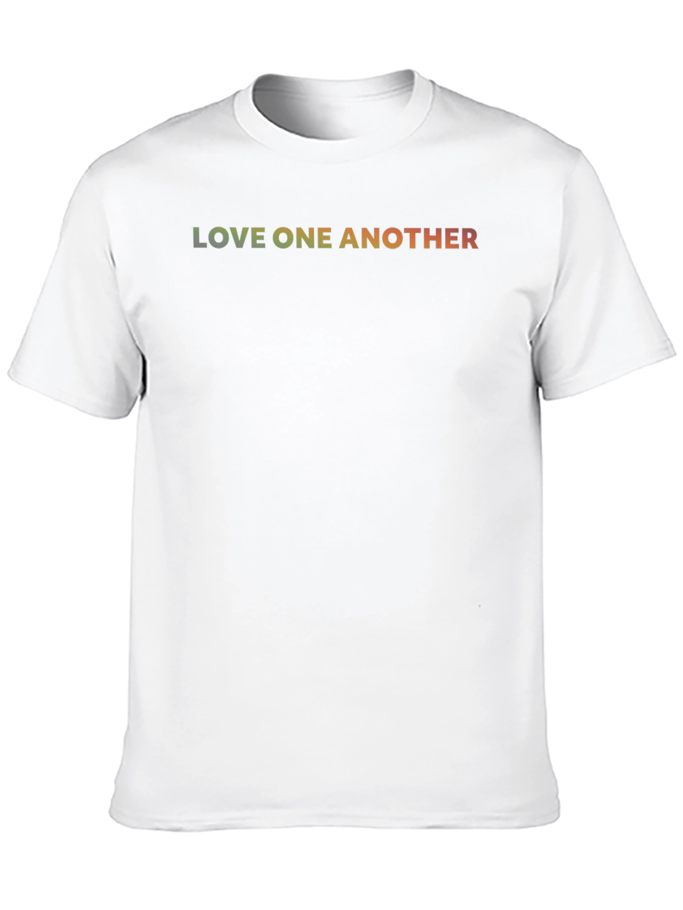 Black Love One Another Black T-Shirt view 10