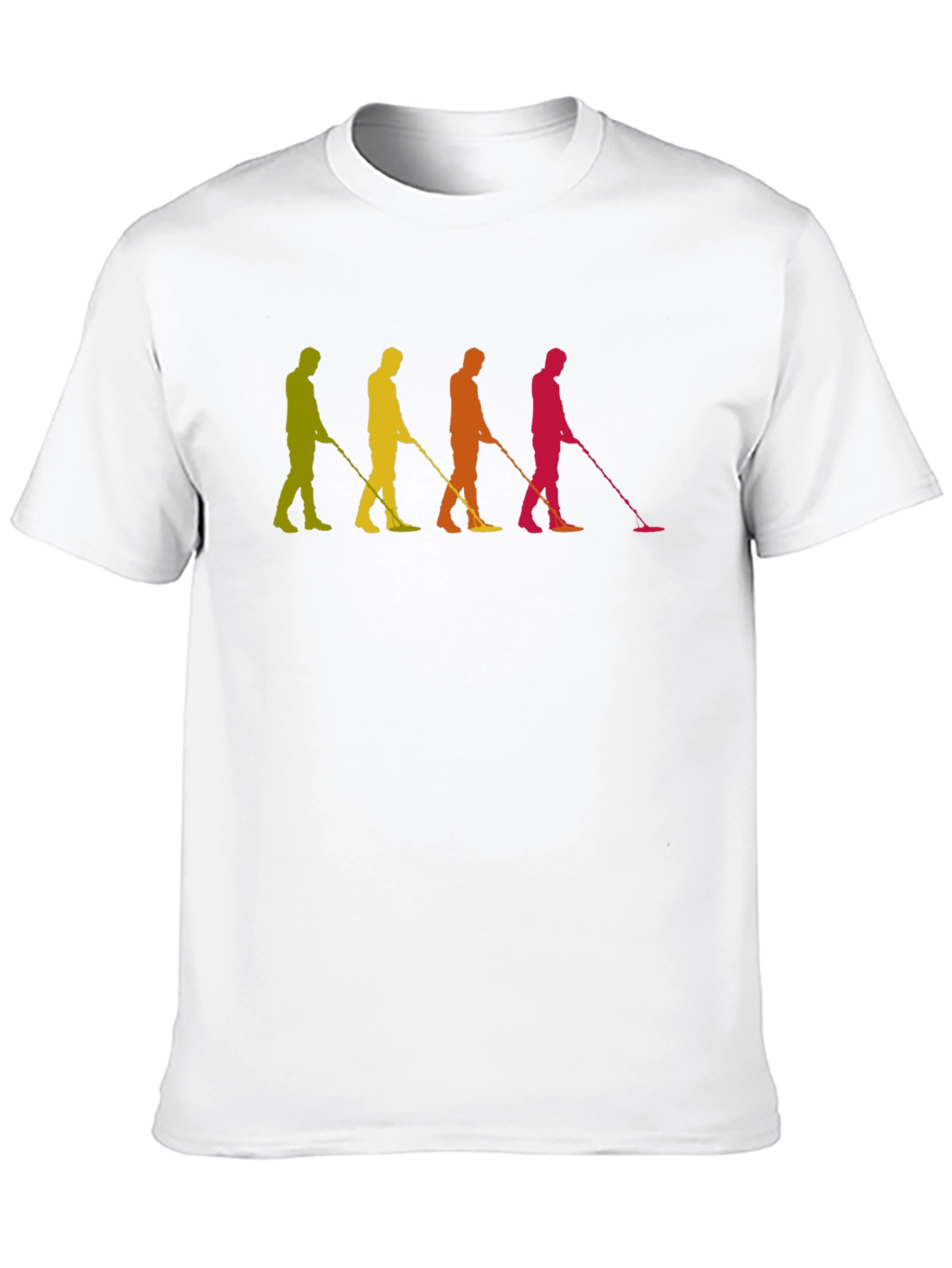 Black Metal Detecting Evolution T-Shirt Black view 10