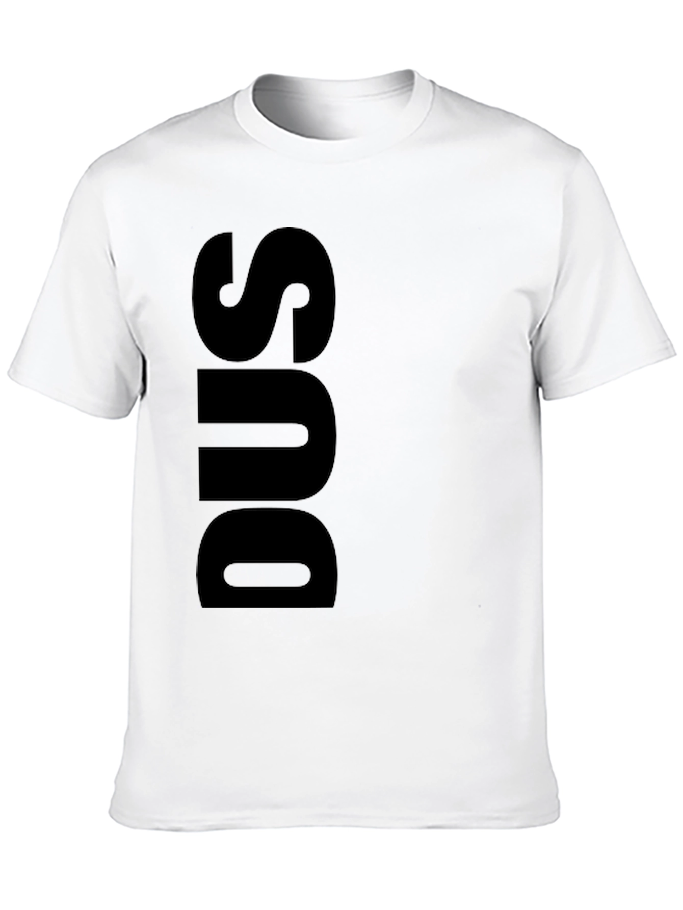 Black DUS Black Graphic Tee - Bold Statement Shirt view 10