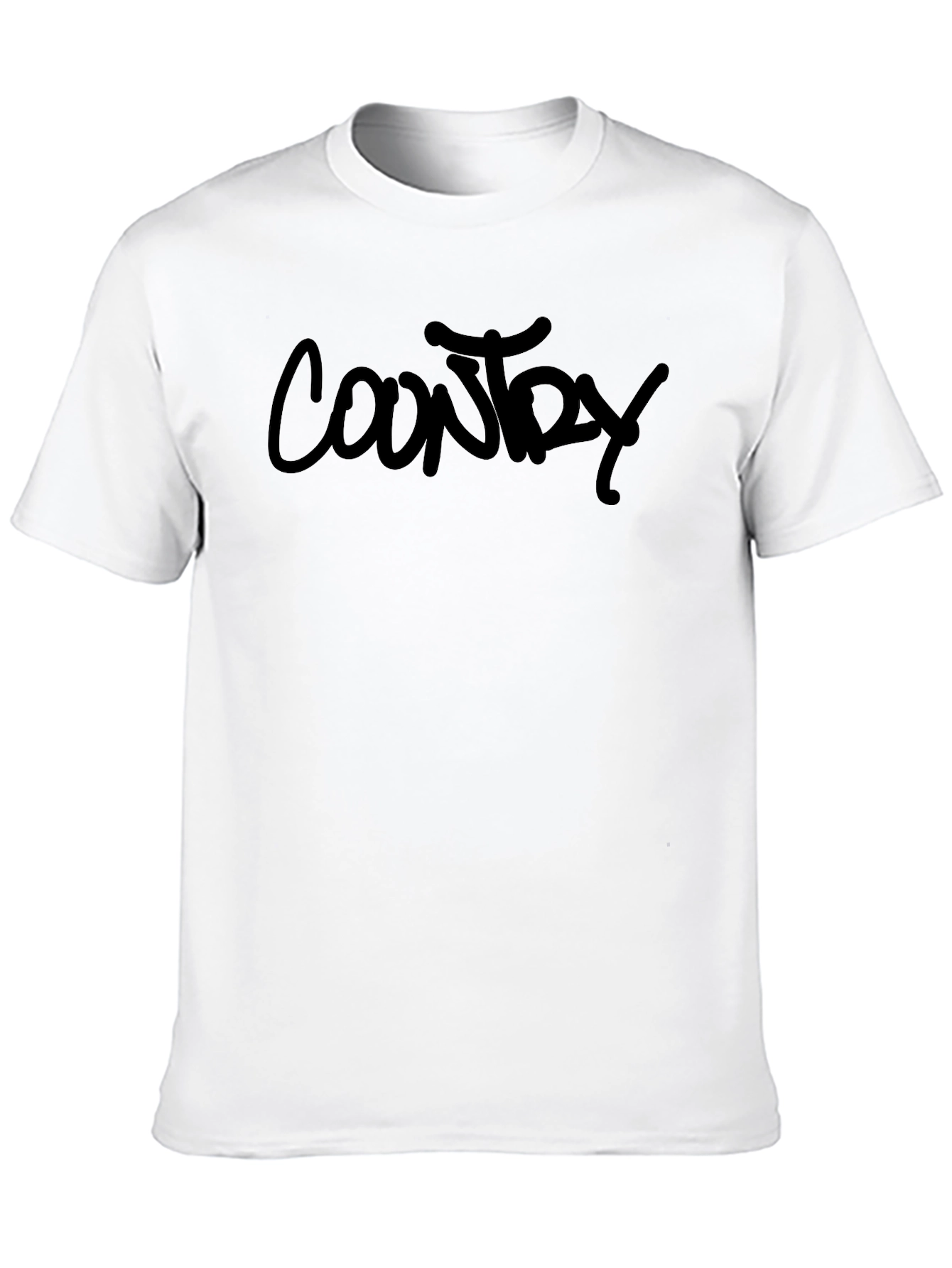 Black Country T-Shirt - Black Graphic Tee view 10