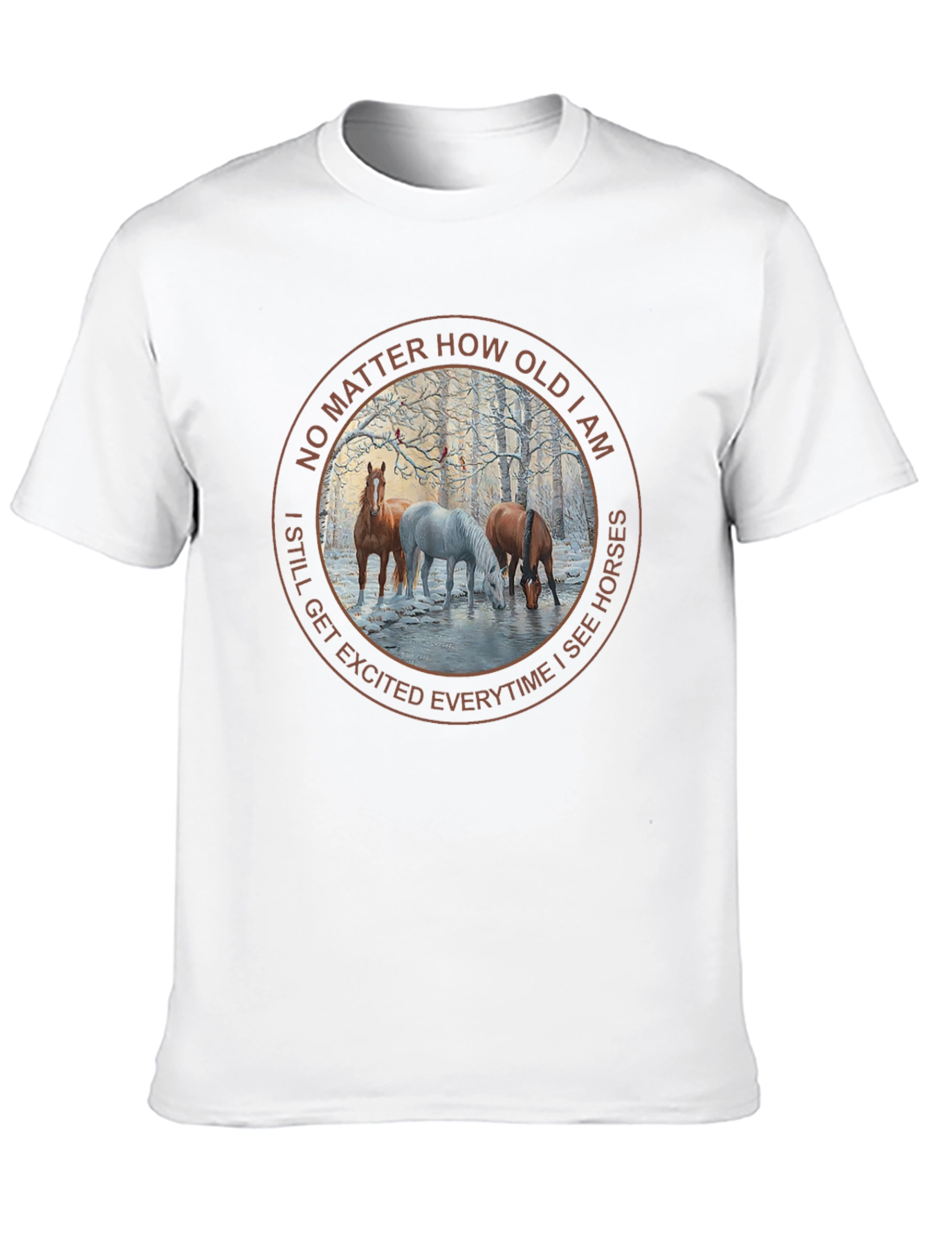 Black Horse Lover T-Shirt - No Matter How Old view 10