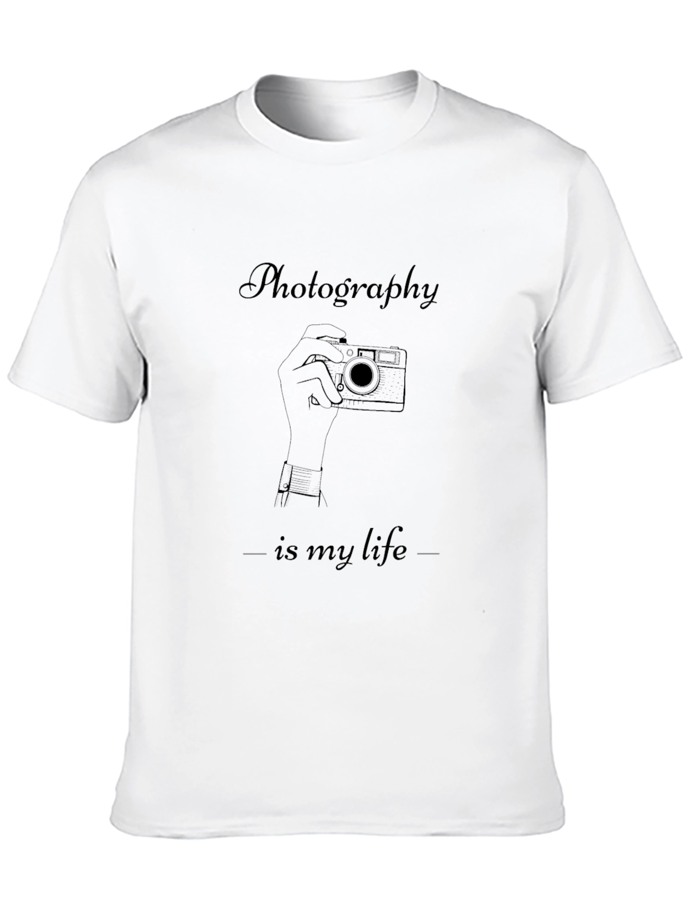 Black Photography is My Life Black T-Shirt view 10