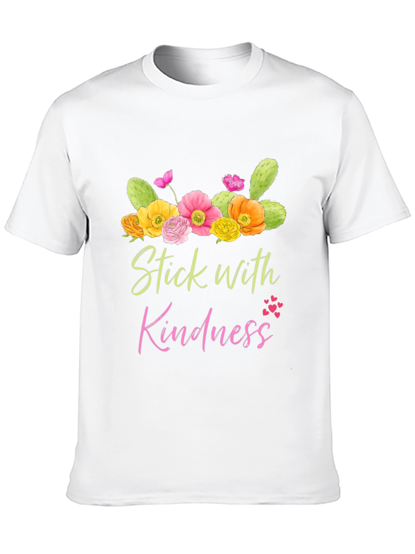Black Stick with Kindness Graphic Tee view 10