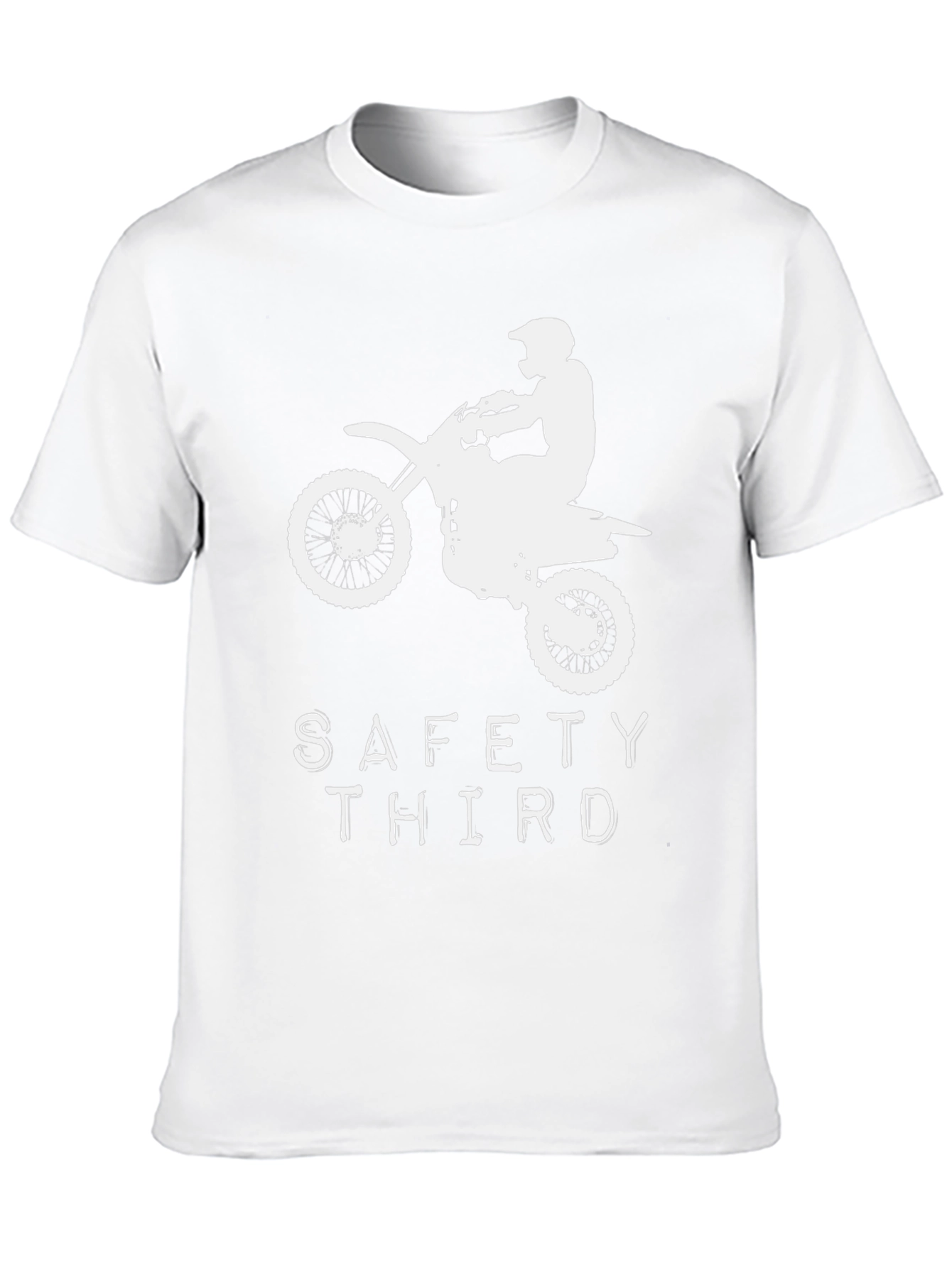 Black Safety Third Motocross T-Shirt view 10