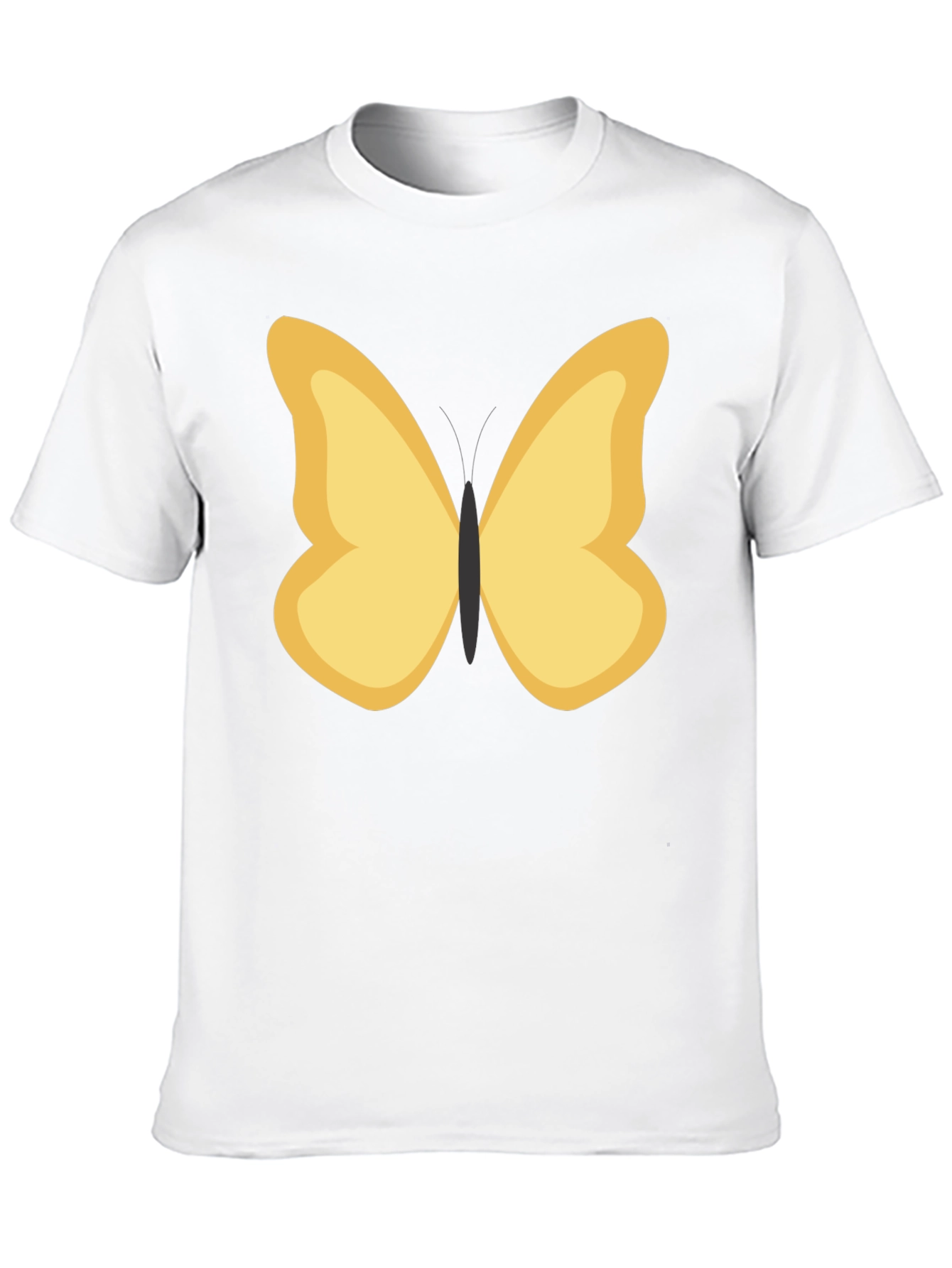 Black Butterfly Graphic Tee - Stylish Casual Wear view 10