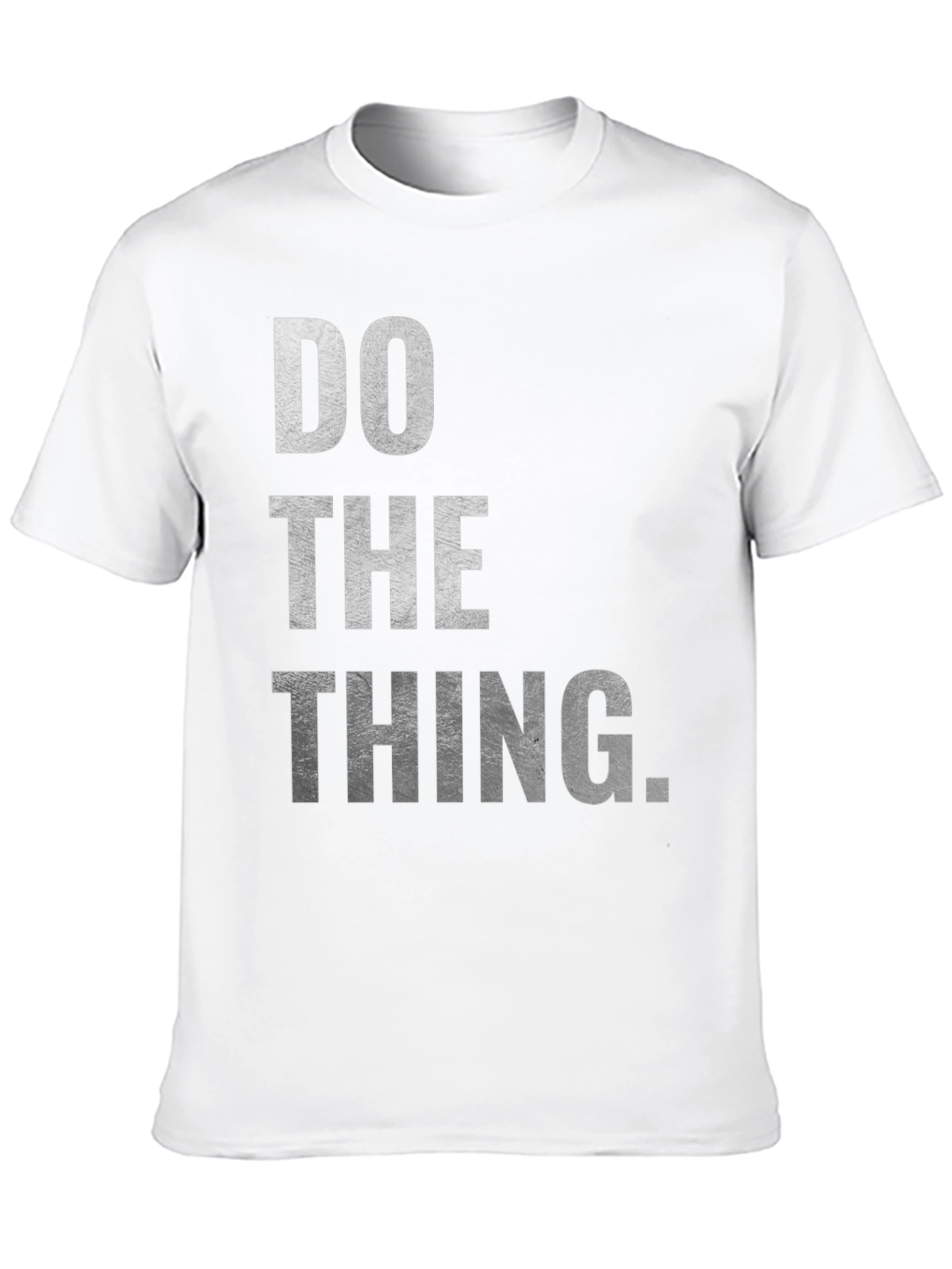Black Do The Thing T-Shirt - Motivational Graphic Tee view 10