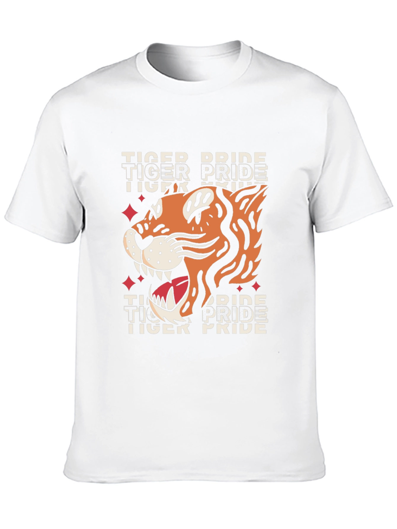 Black Tiger Pride Graphic Tee - Bold Animal Print view 10