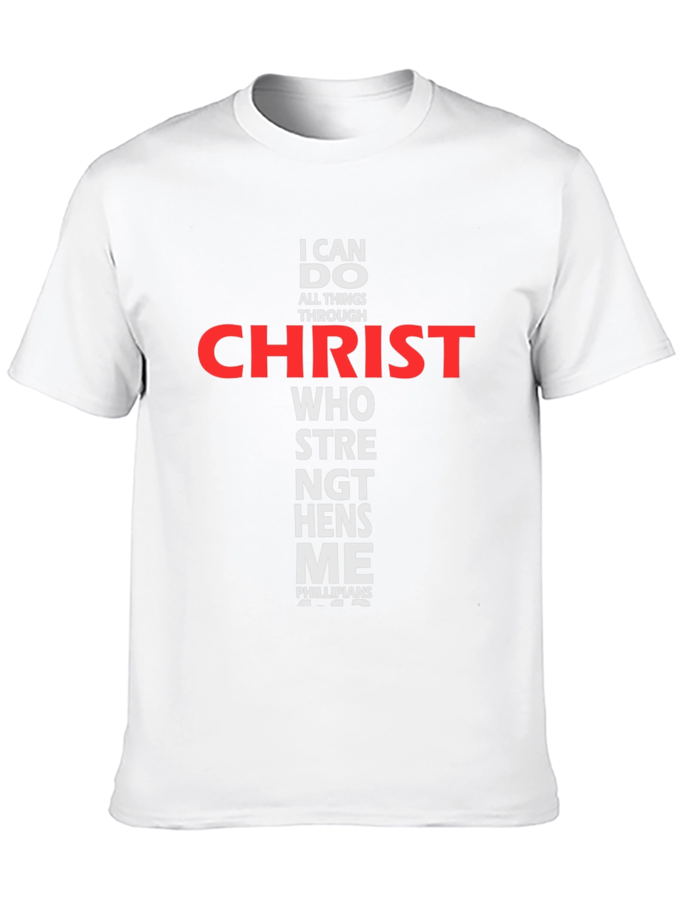 I Can Do All Things Through Christ Graphic Tee - 10