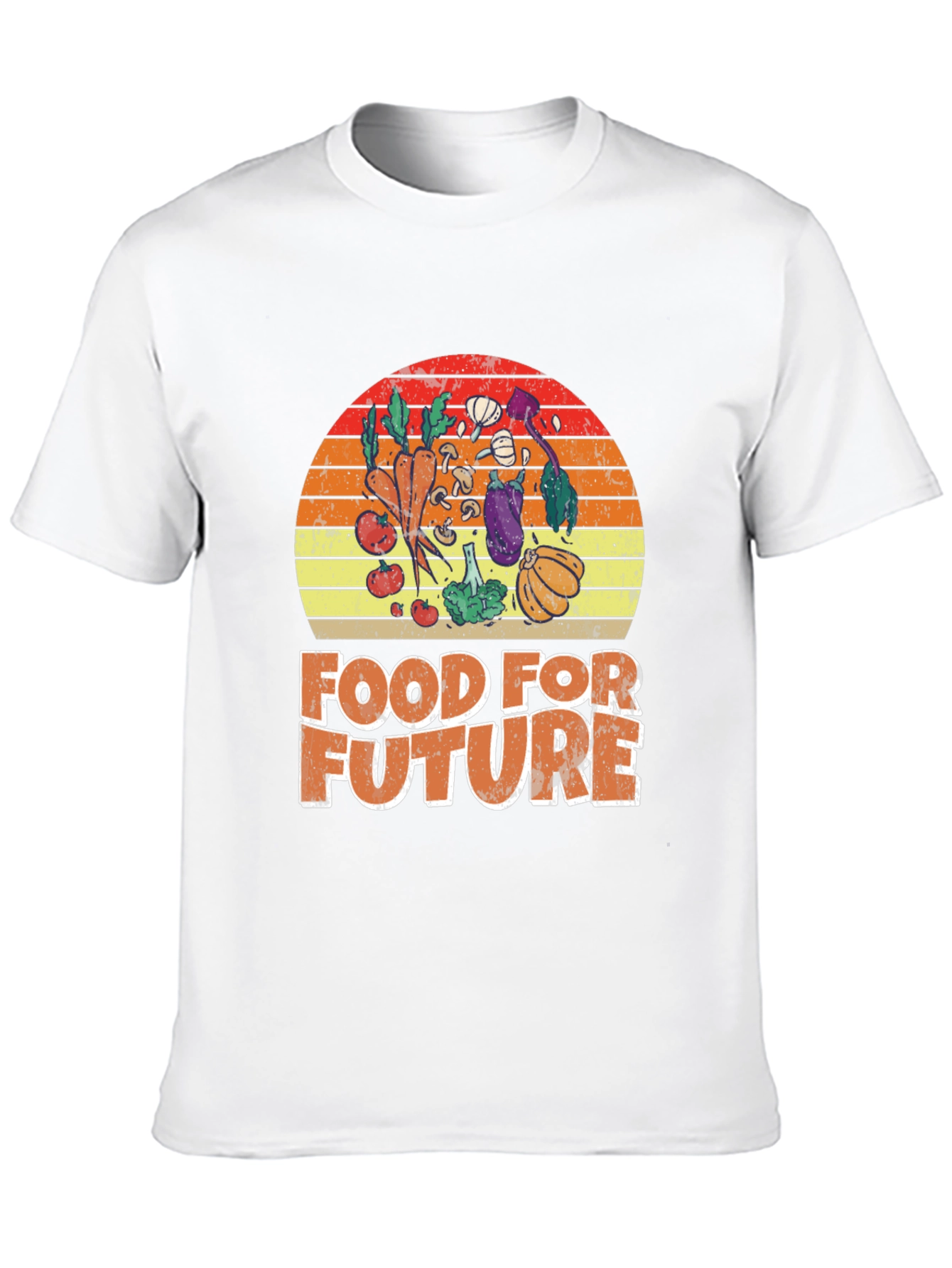 Black Food for Future Graphic T-Shirt view 10
