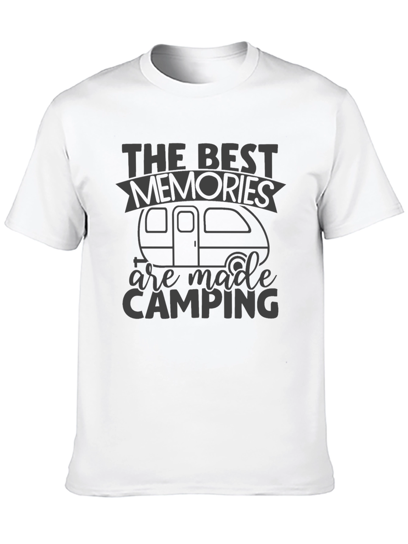 Black Camping Memories T-Shirt view 10