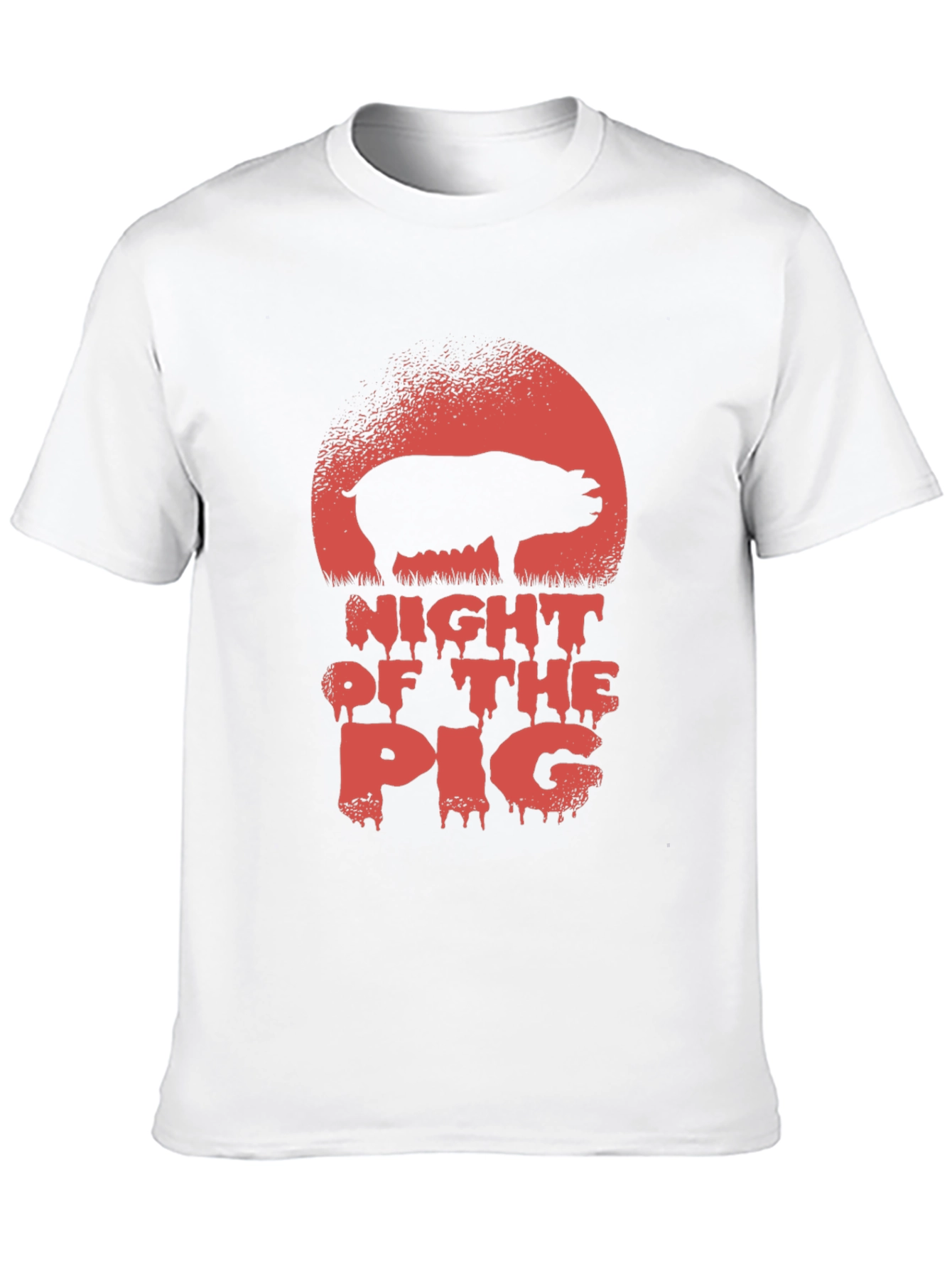 Black Night of the Pig Graphic Tee view 10