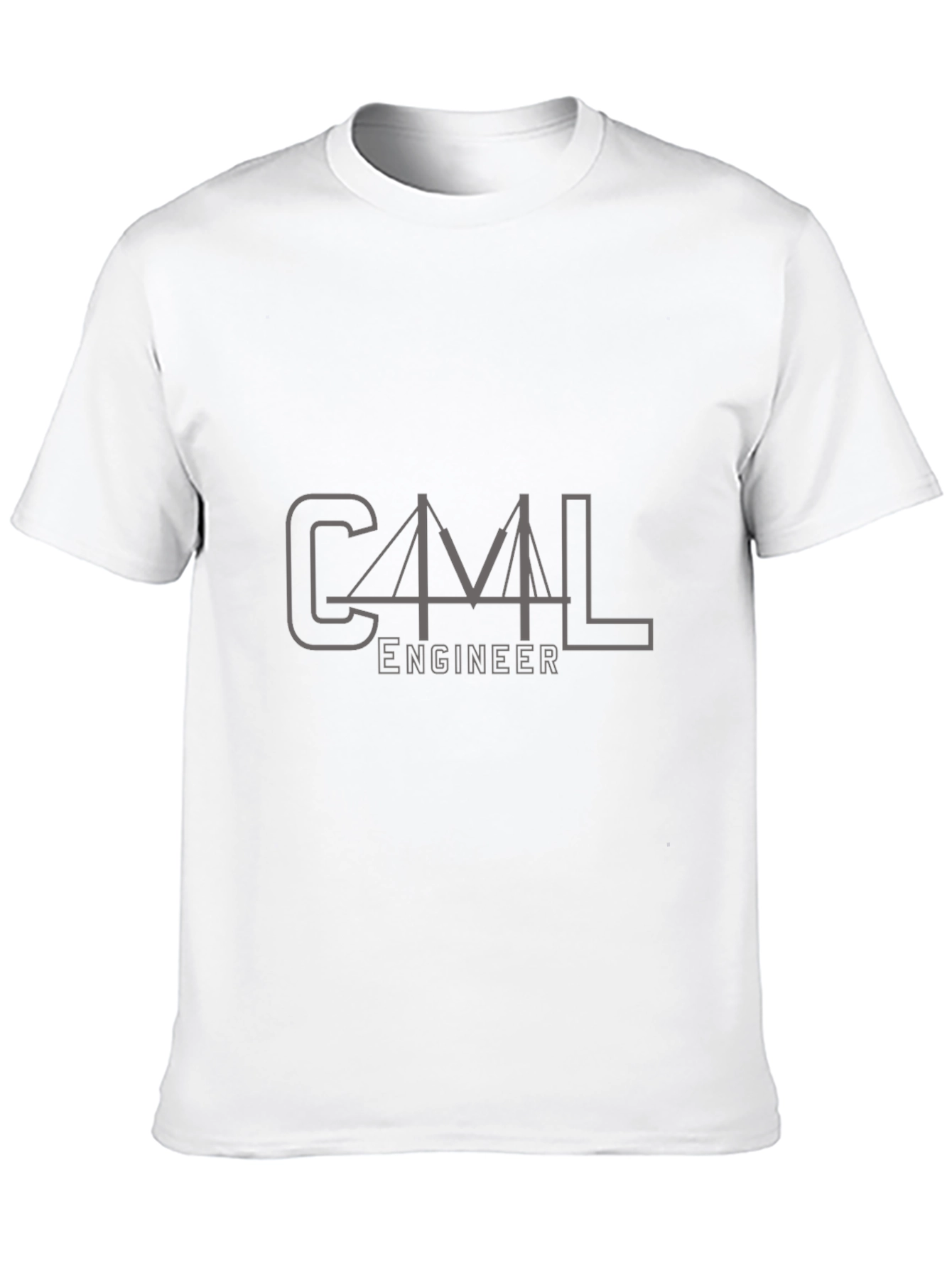 Civil Engineer Bridge Design Black T-Shirt - 10