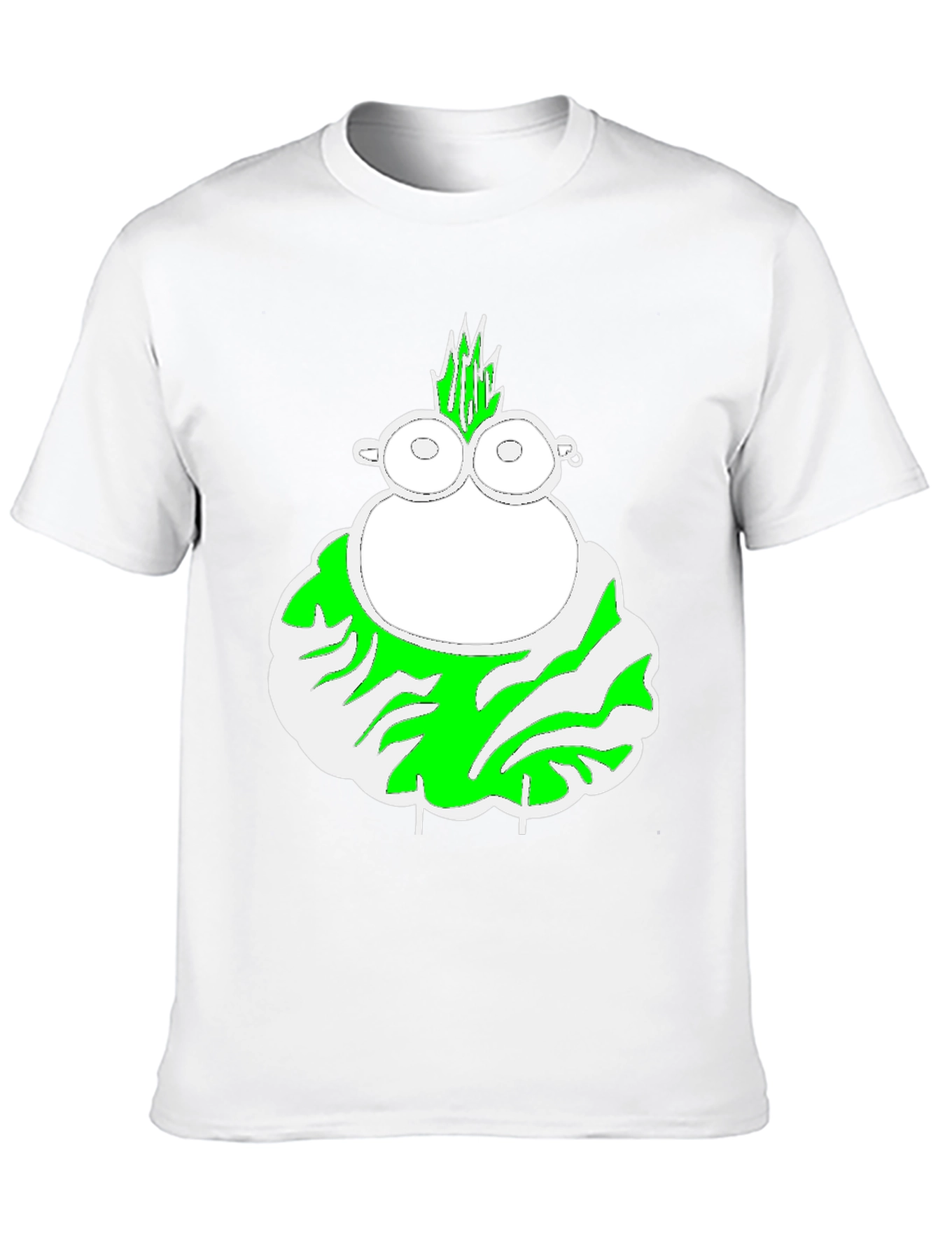 Black Funky Punk Chick T-Shirt - Black view 10