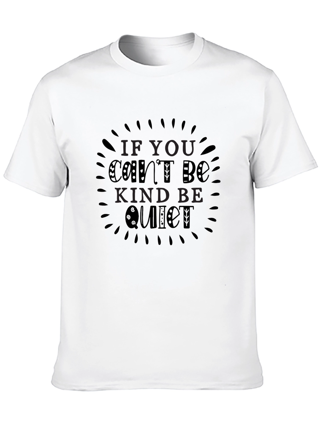 Black Kindness Graphic Tee - If You Can't Be Kind view 10