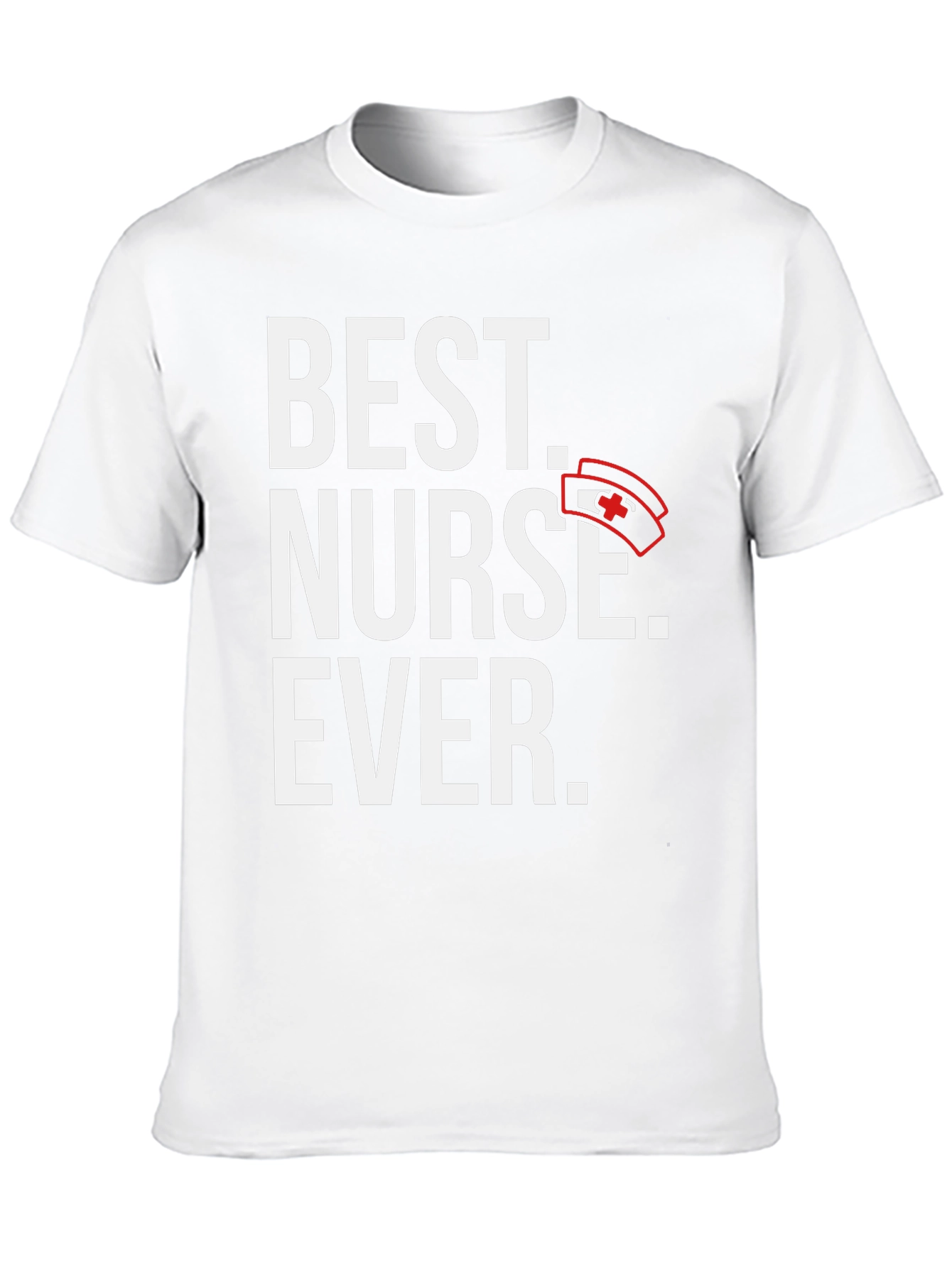Black Best Nurse Ever Graphic T-Shirt view 10