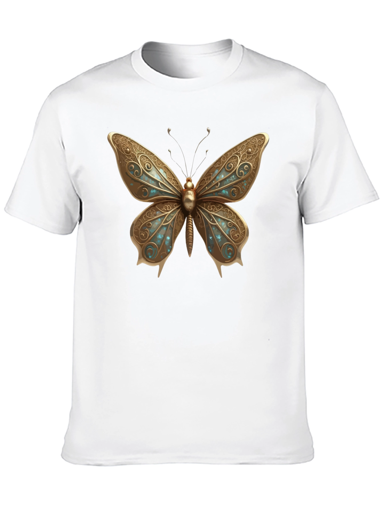 Black Butterfly Graphic Tee - Stylish Menswear view 10