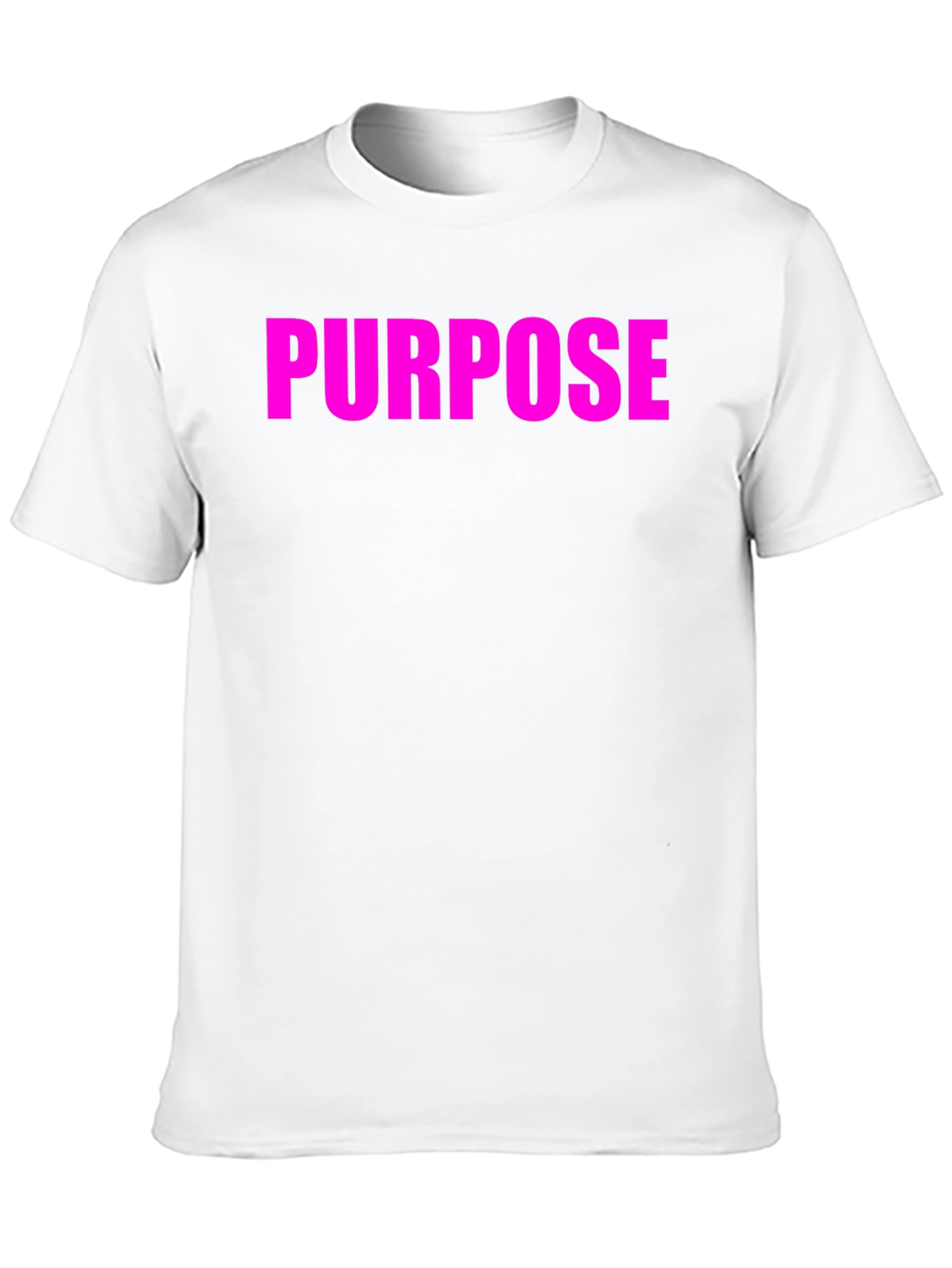 Black Purpose Tee - Bold Statement T-Shirt view 10