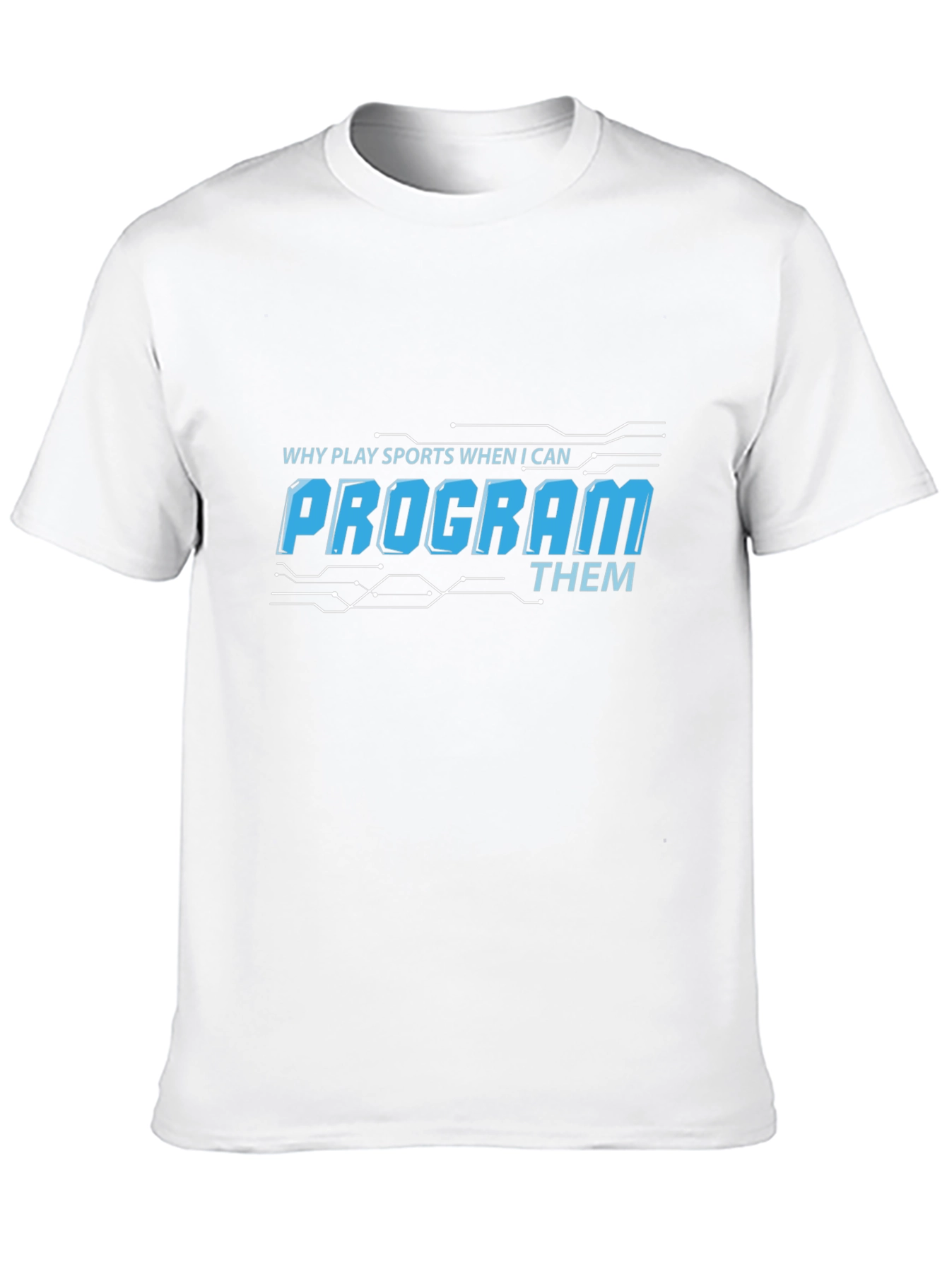 Black Program Sports T-Shirt - Black, Funny Coder Tee view 10