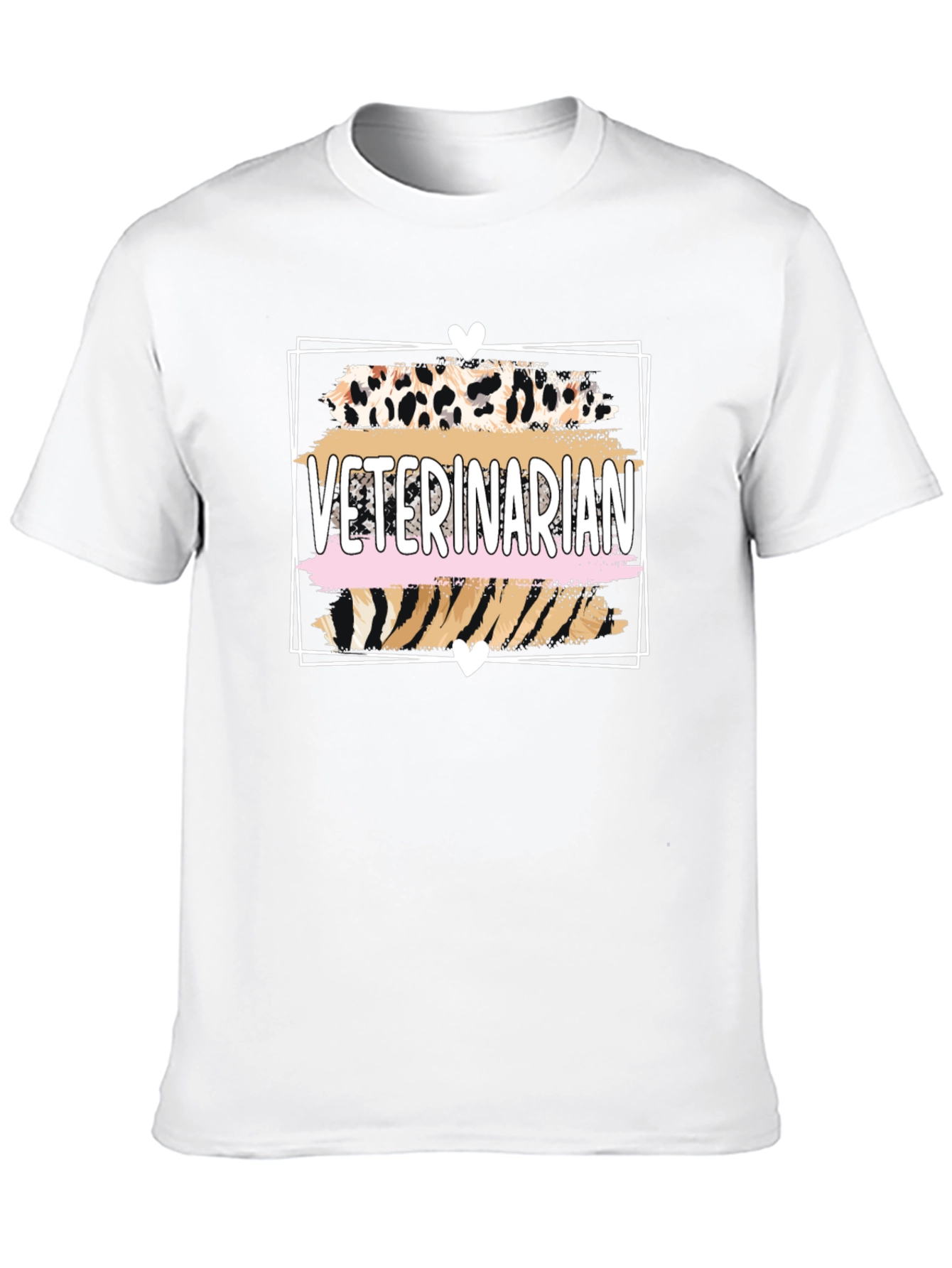 Black Veterinarian Graphic T-Shirt view 10