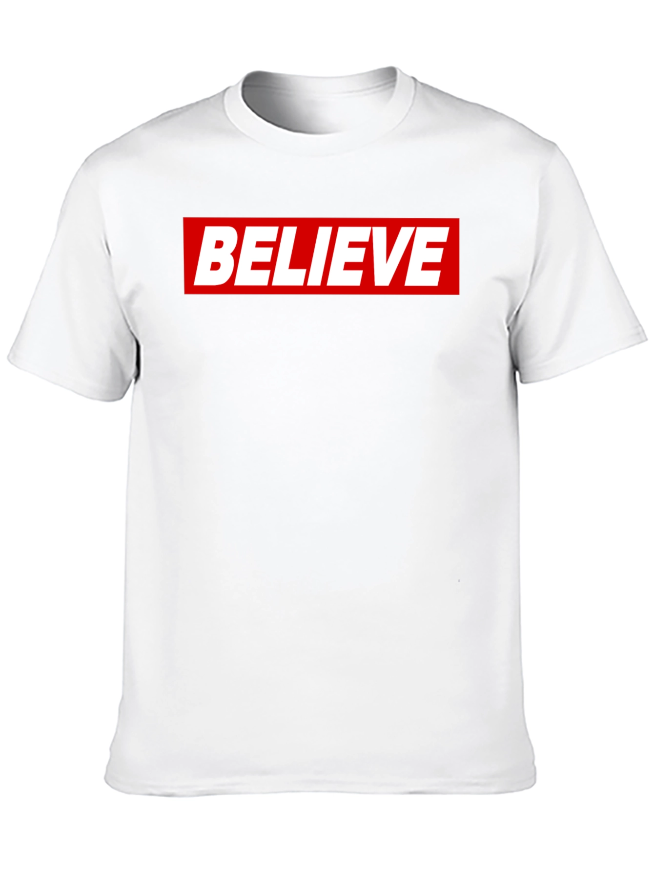 Believe Graphic Tee - Classic Crew Neck - 10
