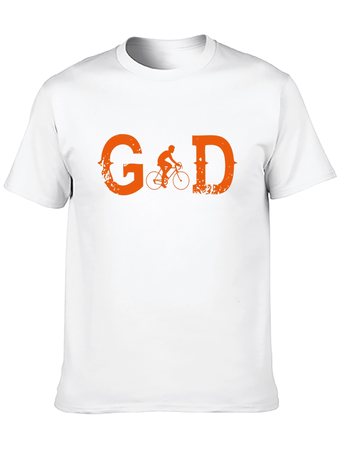 Black Cycling Graphic Tee - Black Cotton T-Shirt view 10