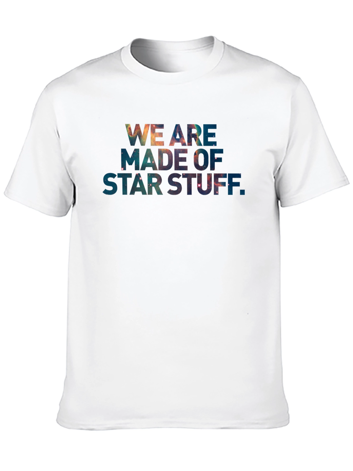 Black Star Stuff Graphic Tee - Black Cotton T-Shirt view 10