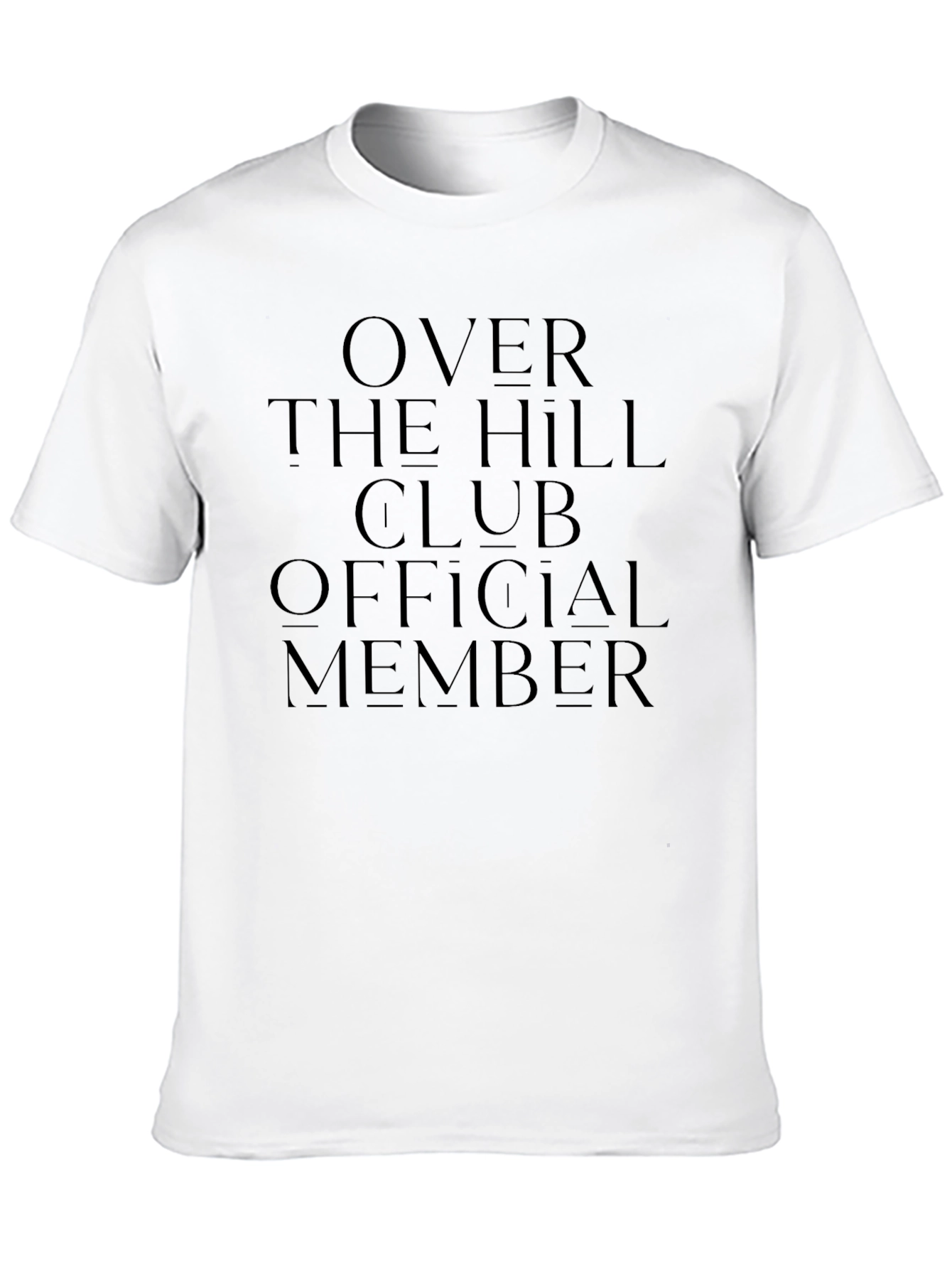Black Over The Hill Club T-Shirt view 10