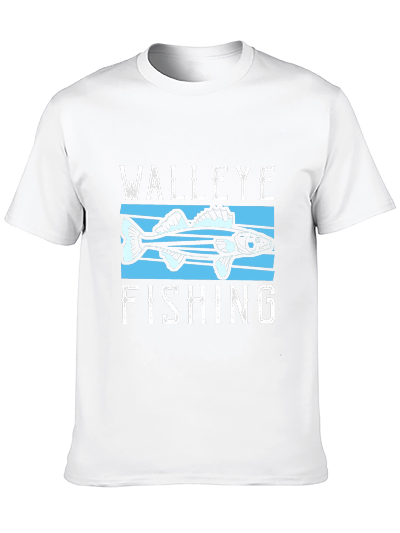 Black Walleye Fishing T-Shirt view 10