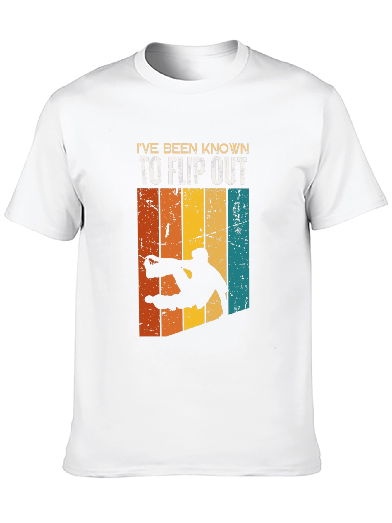 Black I've Been Known To Flip Out T-Shirt view 10