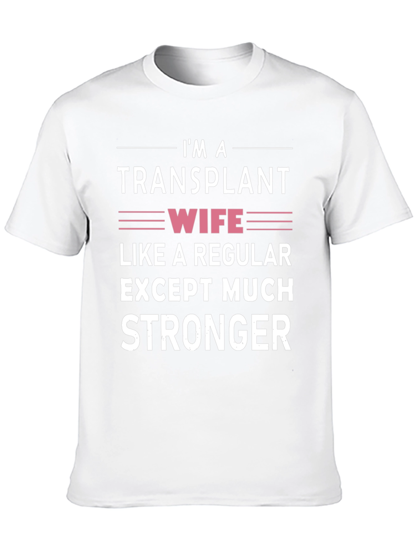 Black Transplant Wife Graphic T-Shirt - Strong & Unique view 10