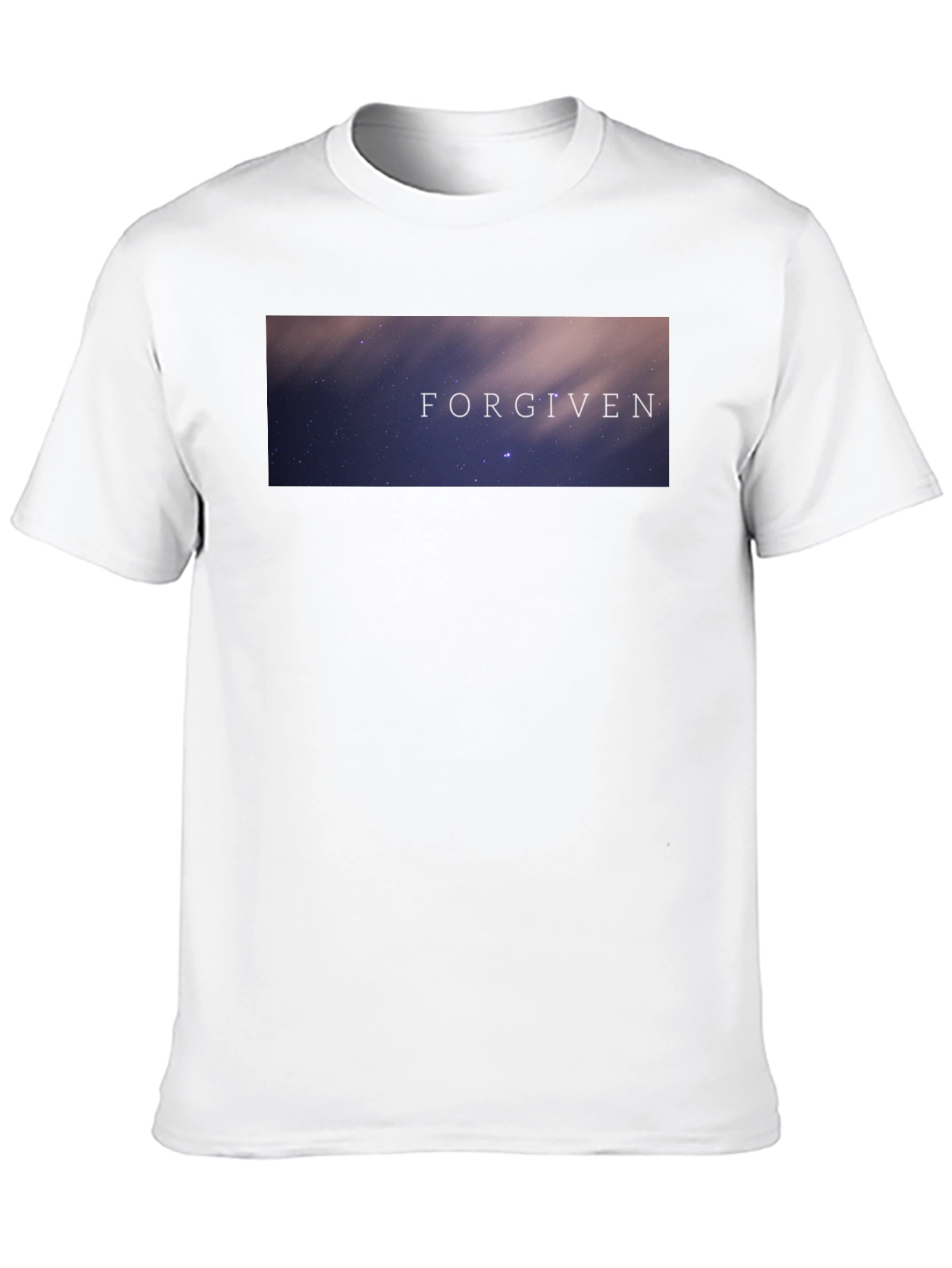 Black Forgiven Graphic Tee - Stylish & Comfortable Black T-Shirt view 10