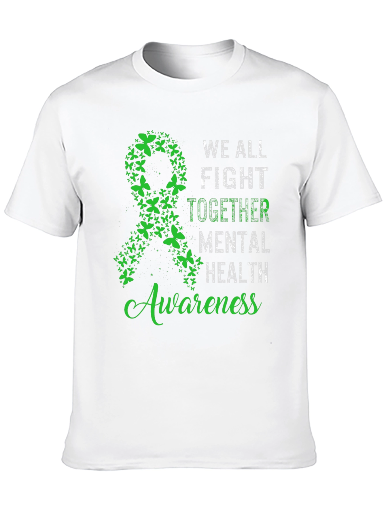 Black Mental Health Awareness T-Shirt view 10